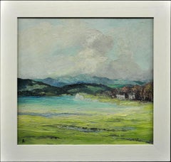 Sunshine & Shadows. Lake District.Helen Layfield Bradley.Original Oil Impasto. 