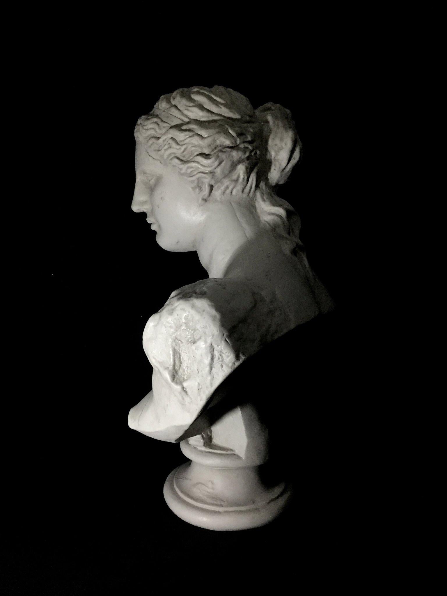 Helen Marble Bust Sculpture, 20th Century In Excellent Condition For Sale In London, GB
