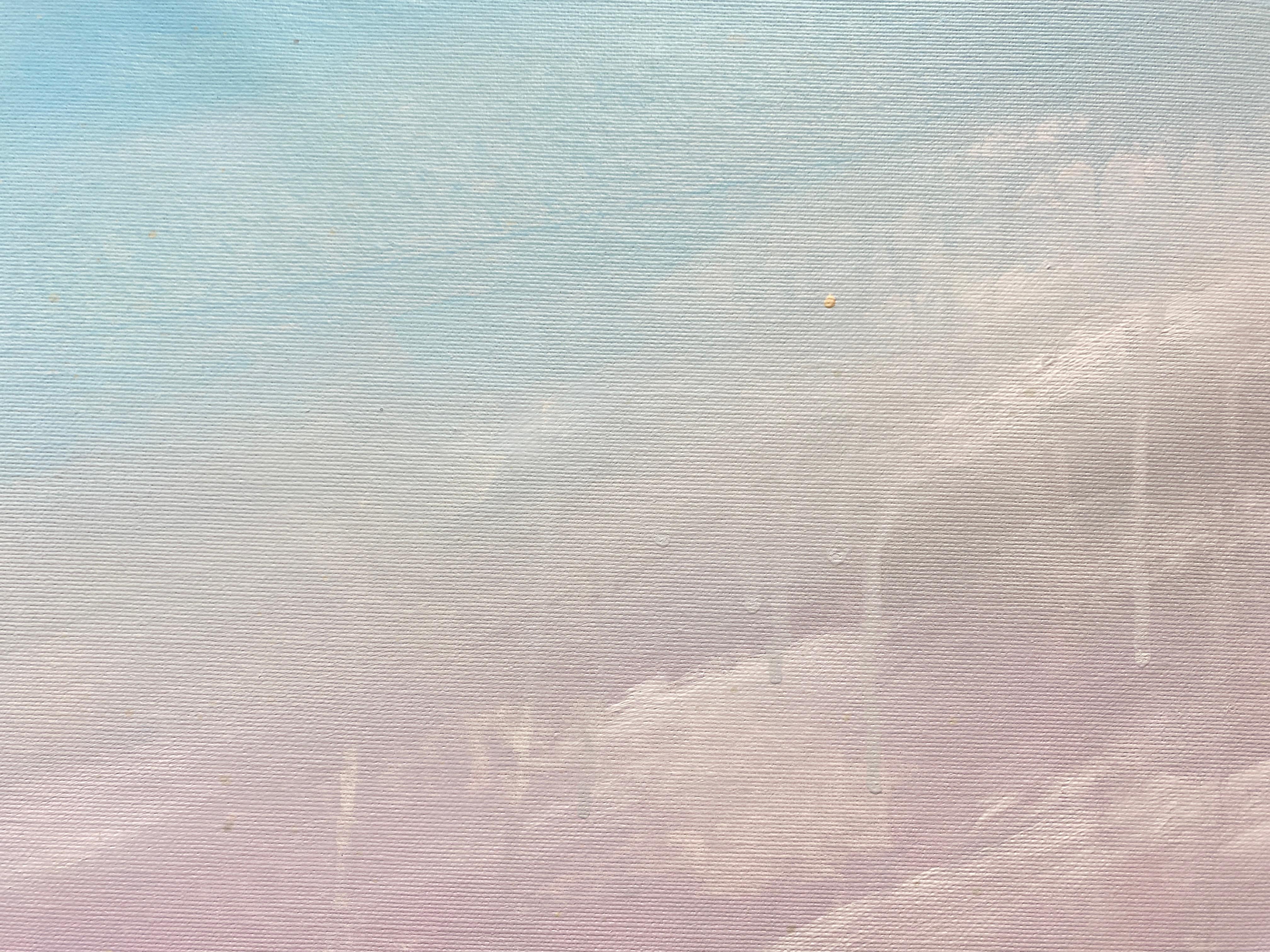 Ein anderer Tag (Grau), Landscape Painting, von HELEN MOUNT