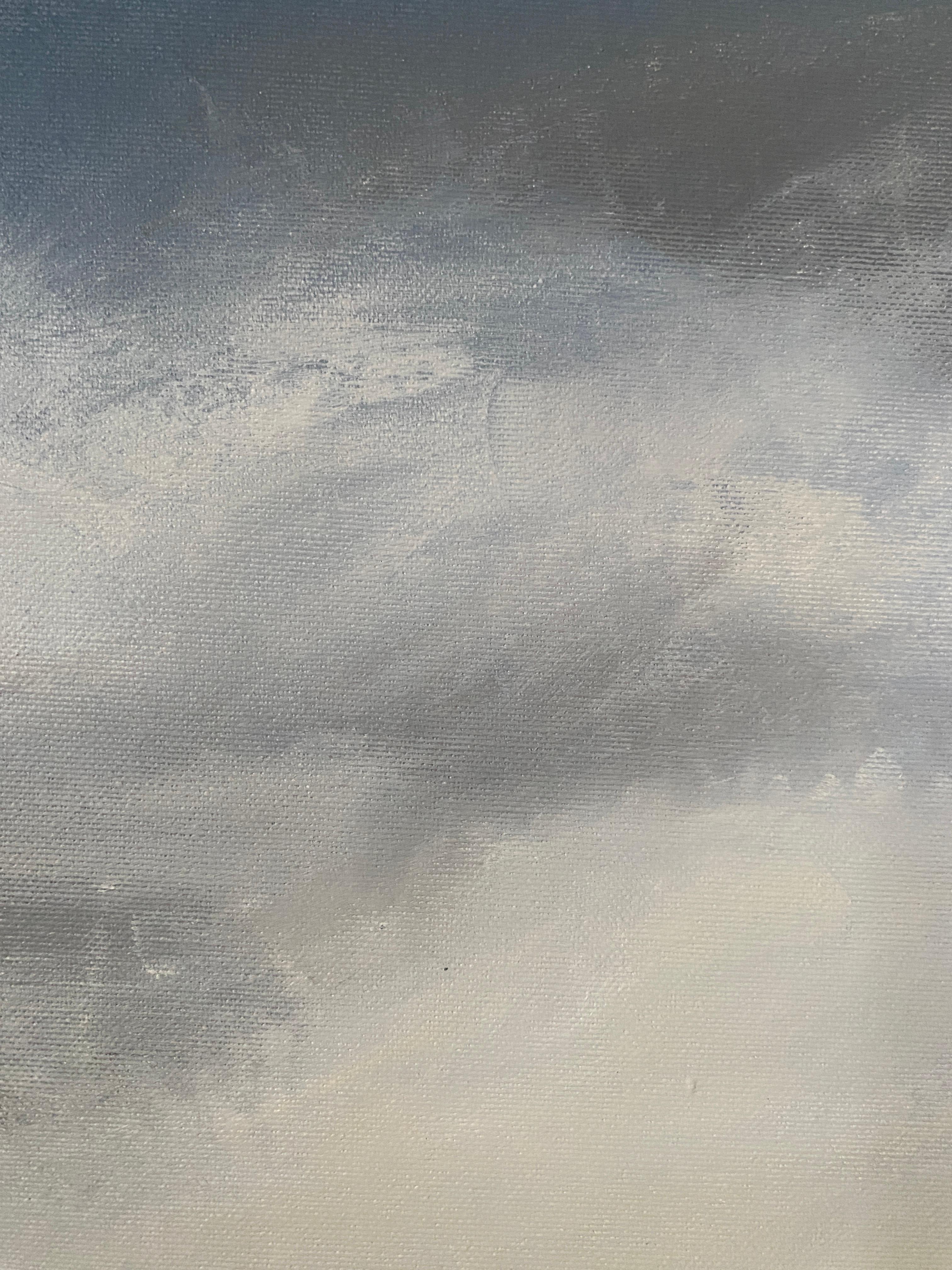 Langsam atmen/11 (Grau), Interior Painting, von HELEN MOUNT