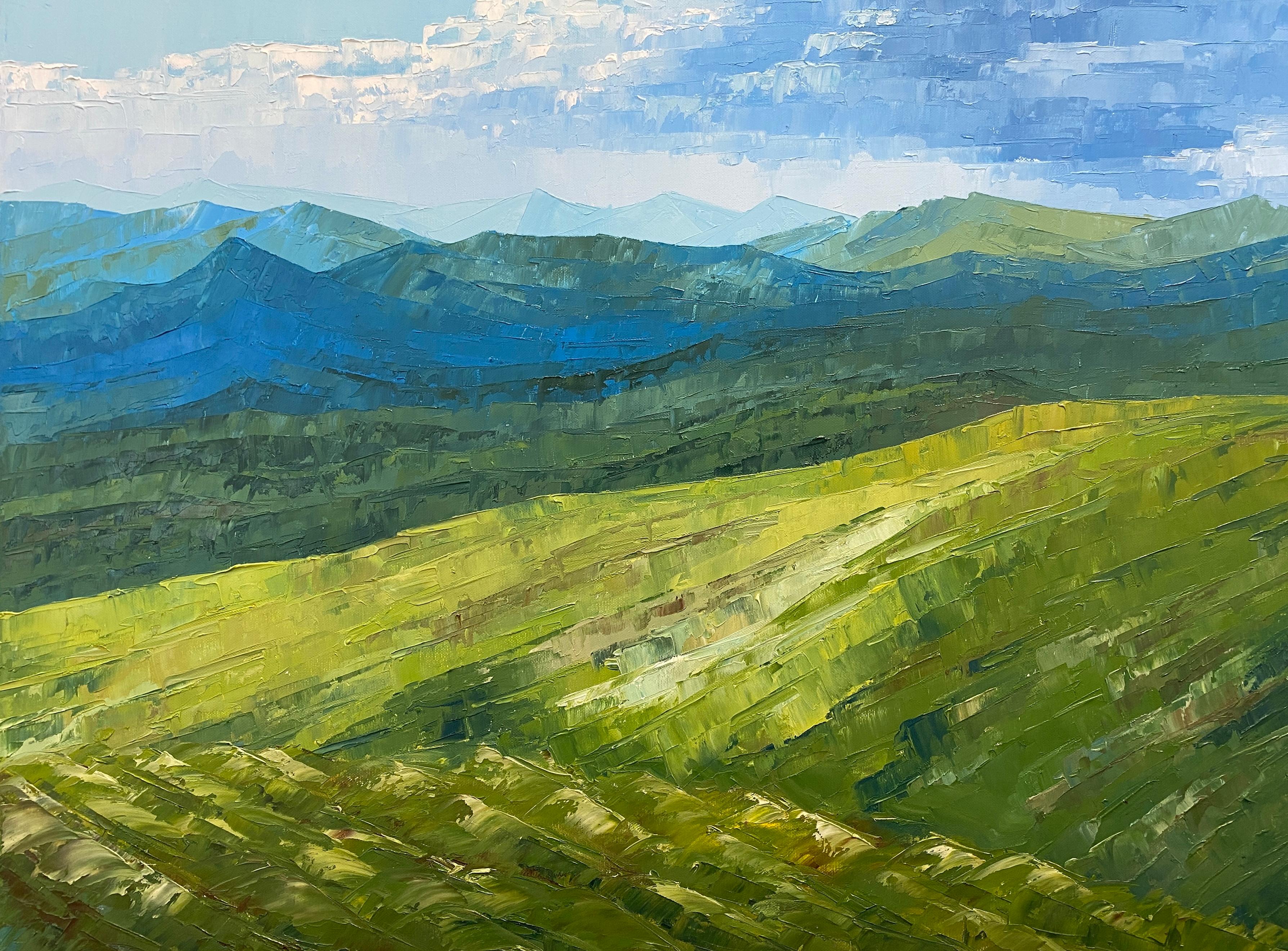 HELEN MOUNT Landscape Painting - Chornohora