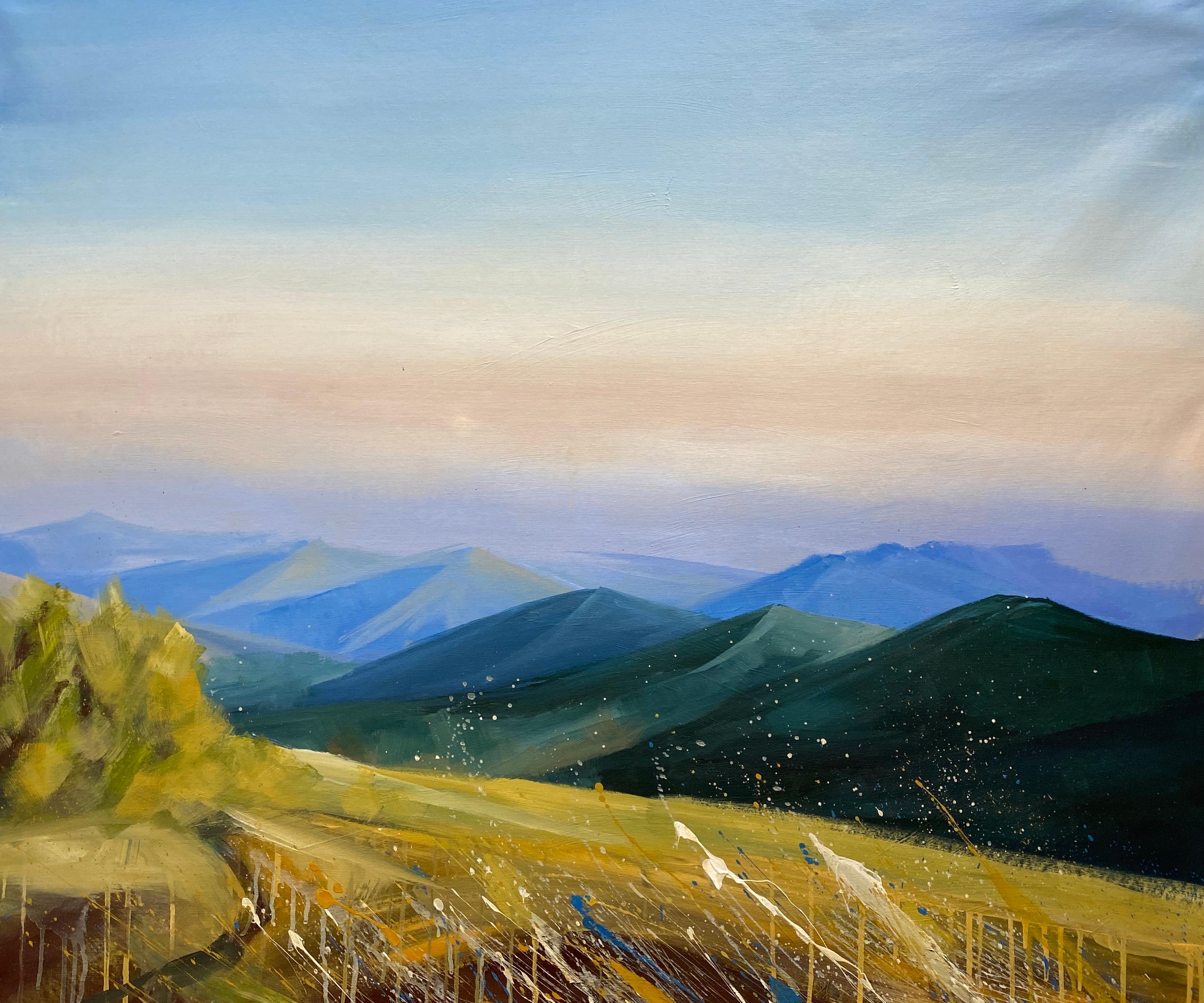 HELEN MOUNT Landscape Painting - Dawn