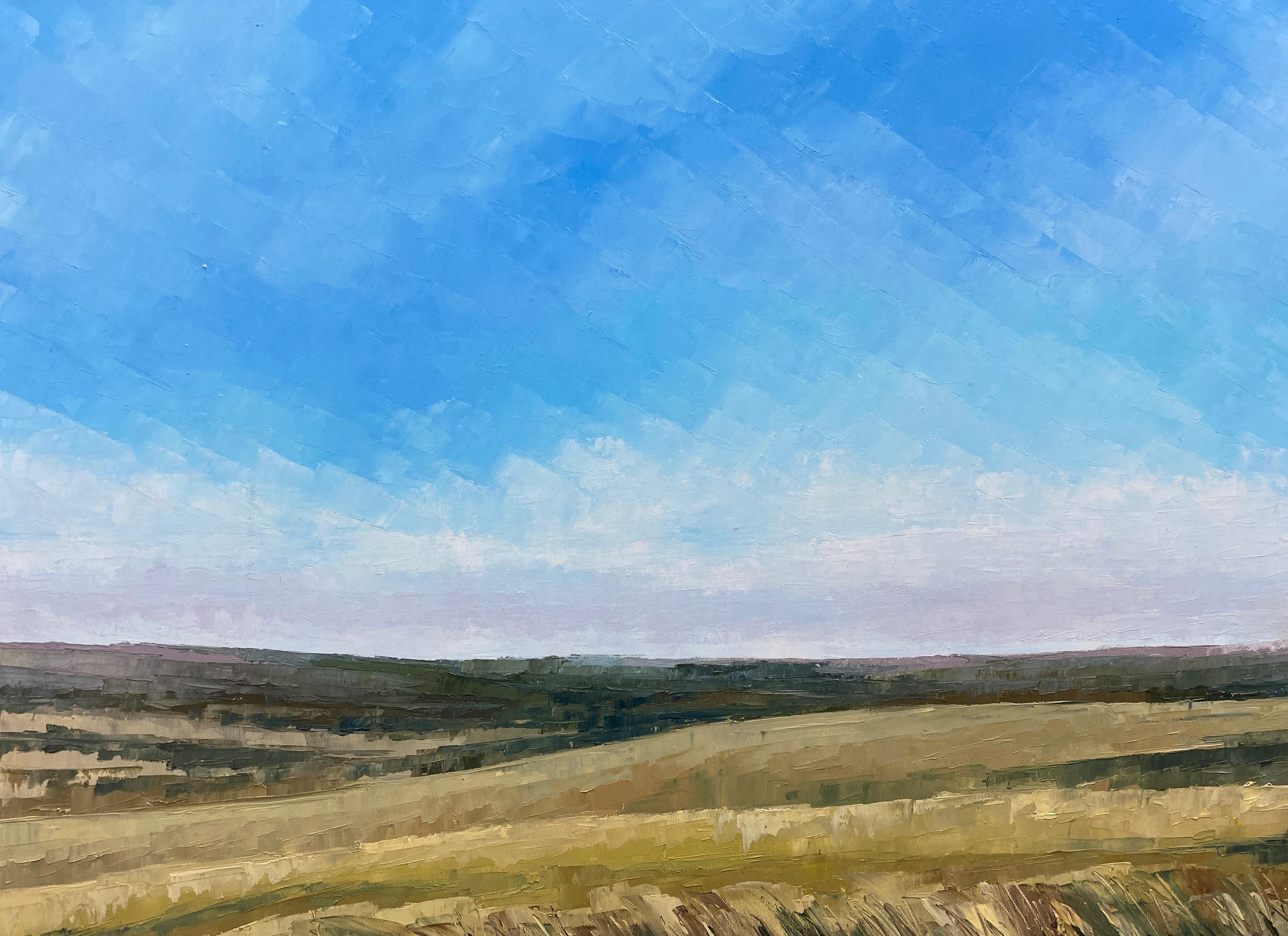 Landscape Painting di HELEN MOUNT - Steppa di Donetsk