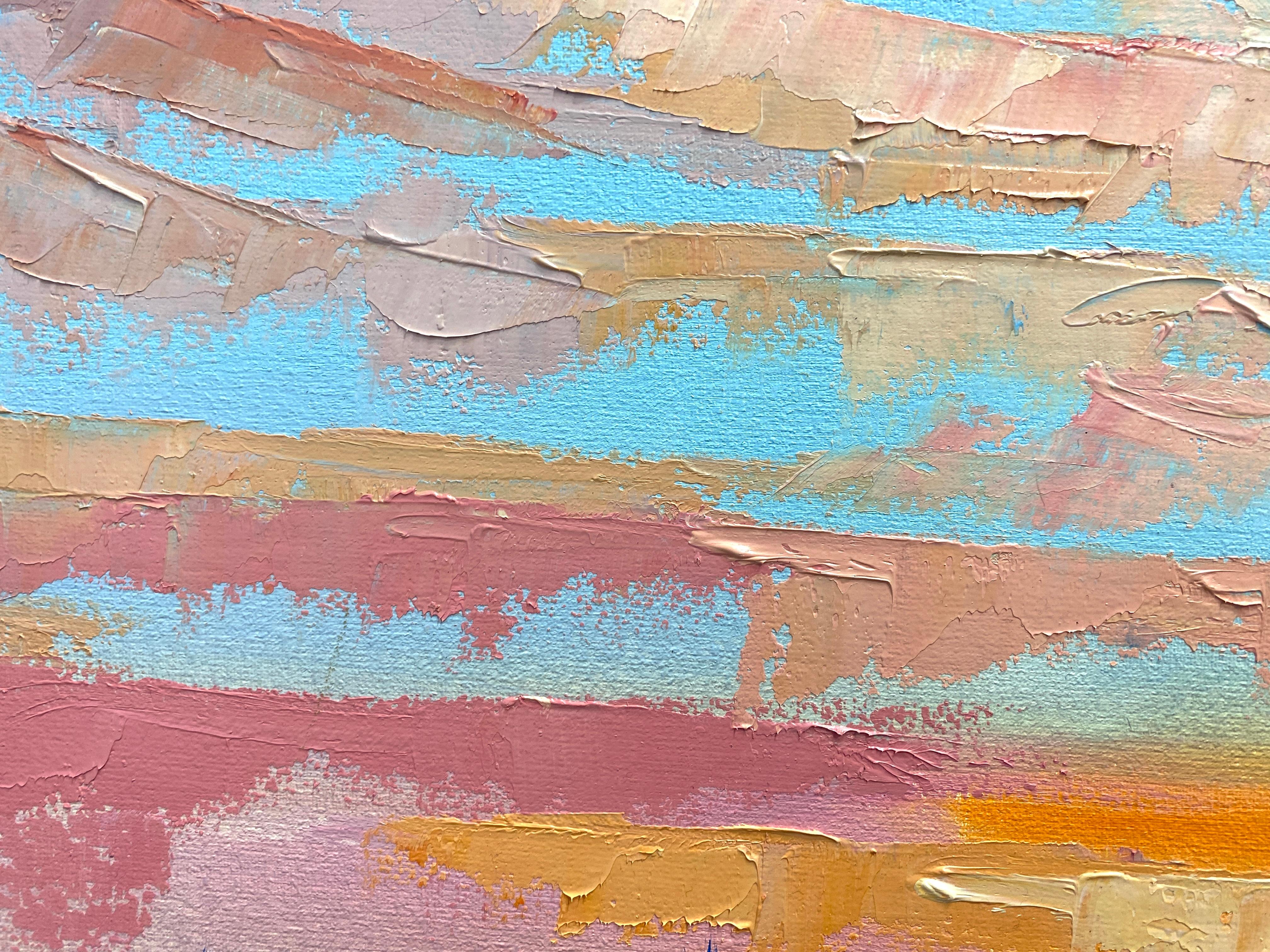 Sol de tarde - Painting Contemporáneo de HELEN MOUNT