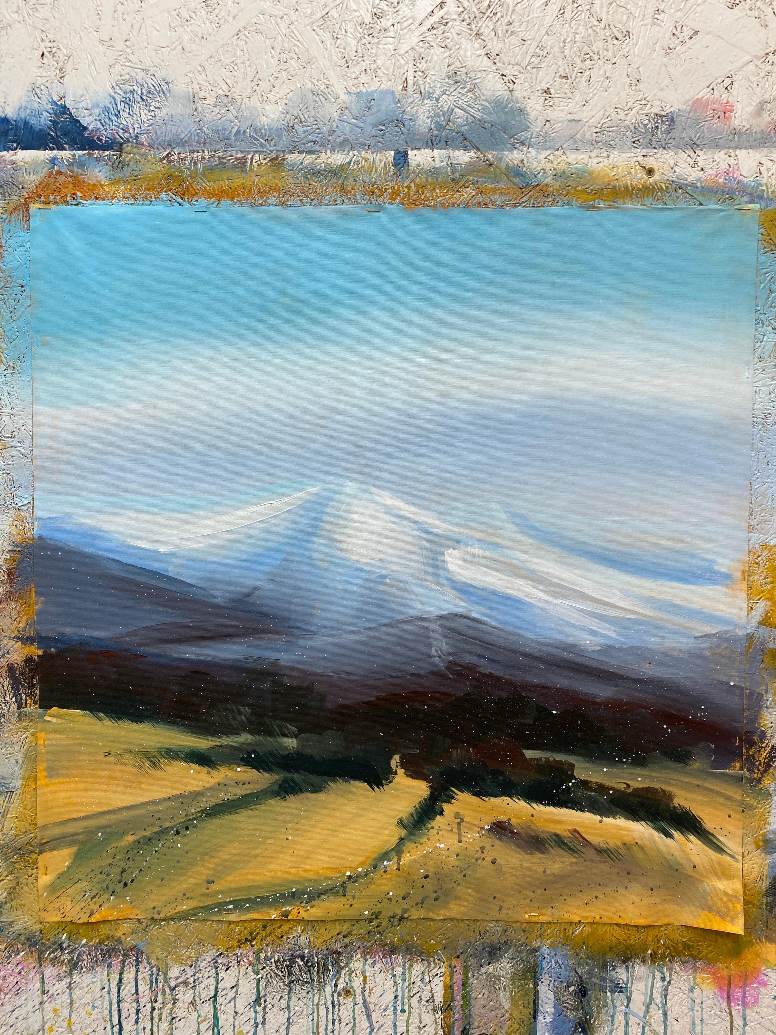 First Day of Spring in the Mountains - Painting by HELEN MOUNT