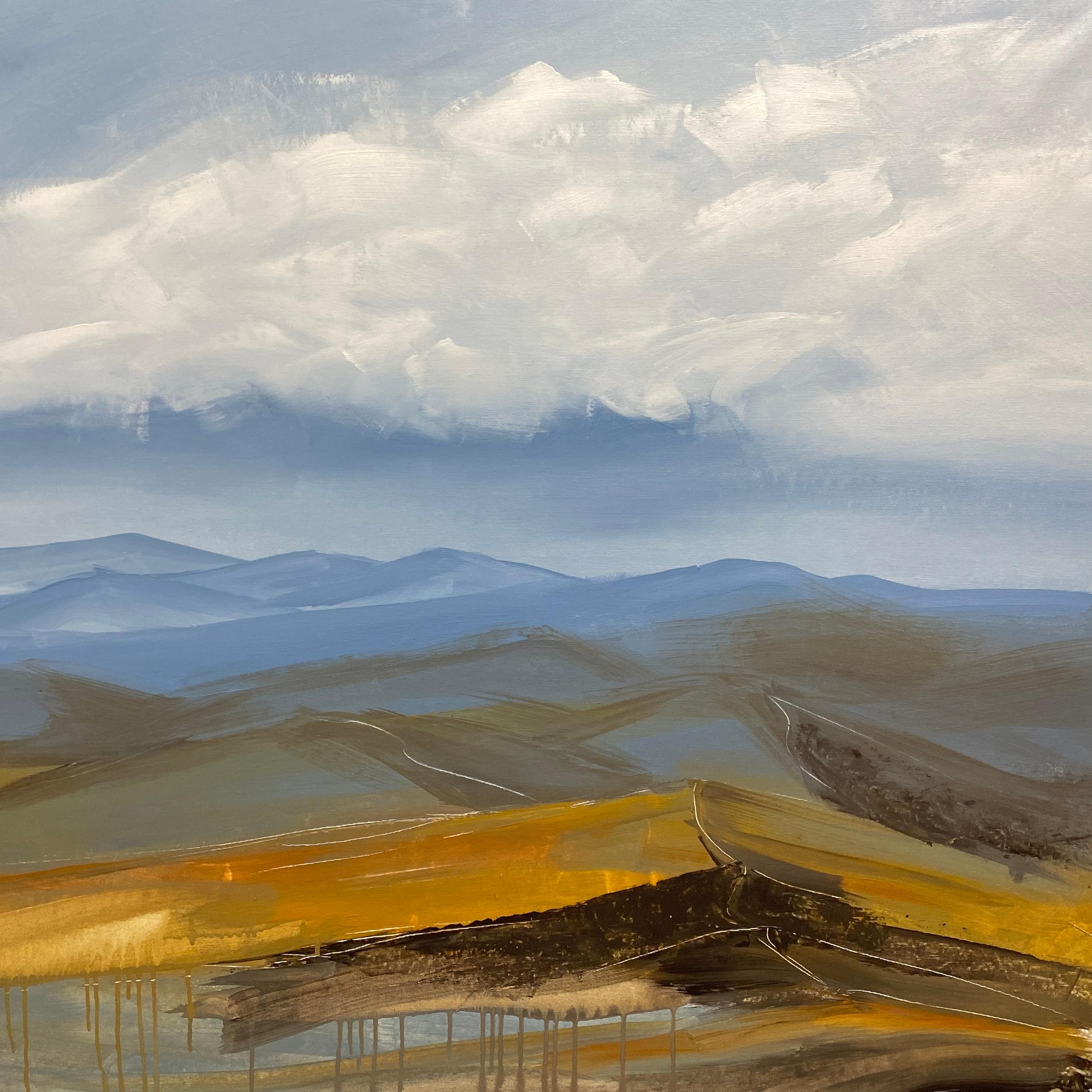HELEN MOUNT Landscape Painting - Golden Song