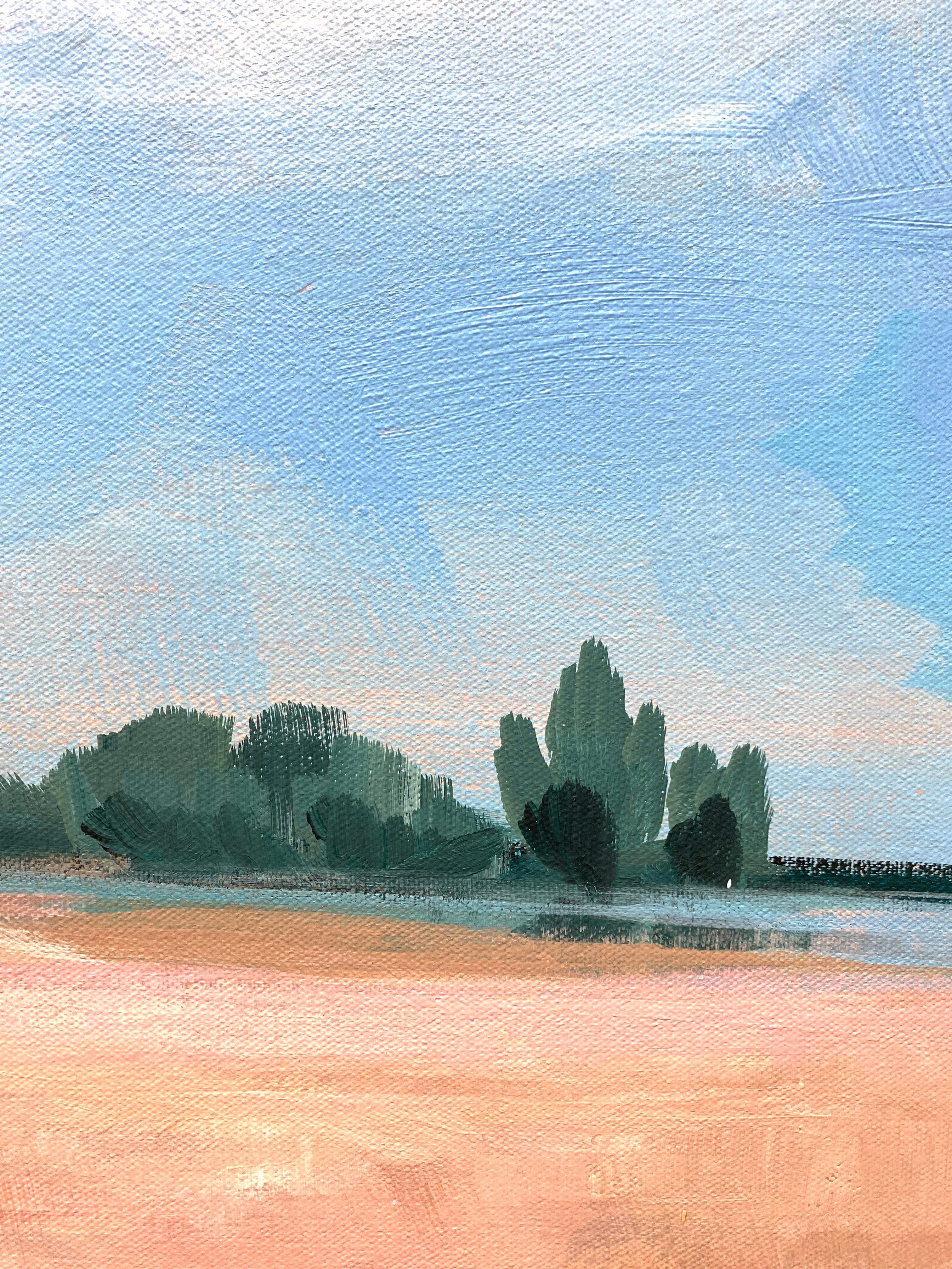Horizonte de esperanza - Interior Painting Gris de HELEN MOUNT