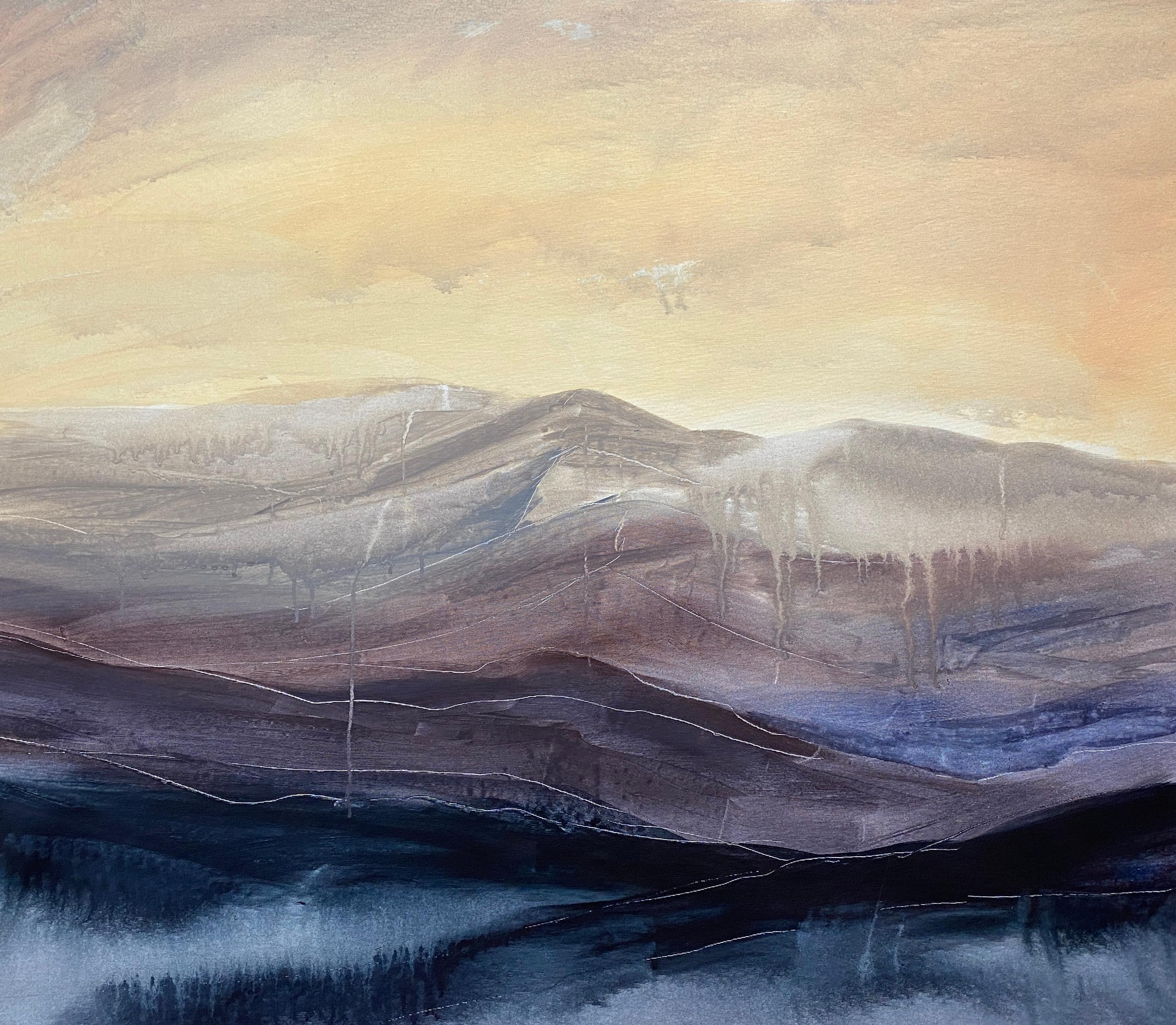 HELEN MOUNT Landscape Painting - Melange
