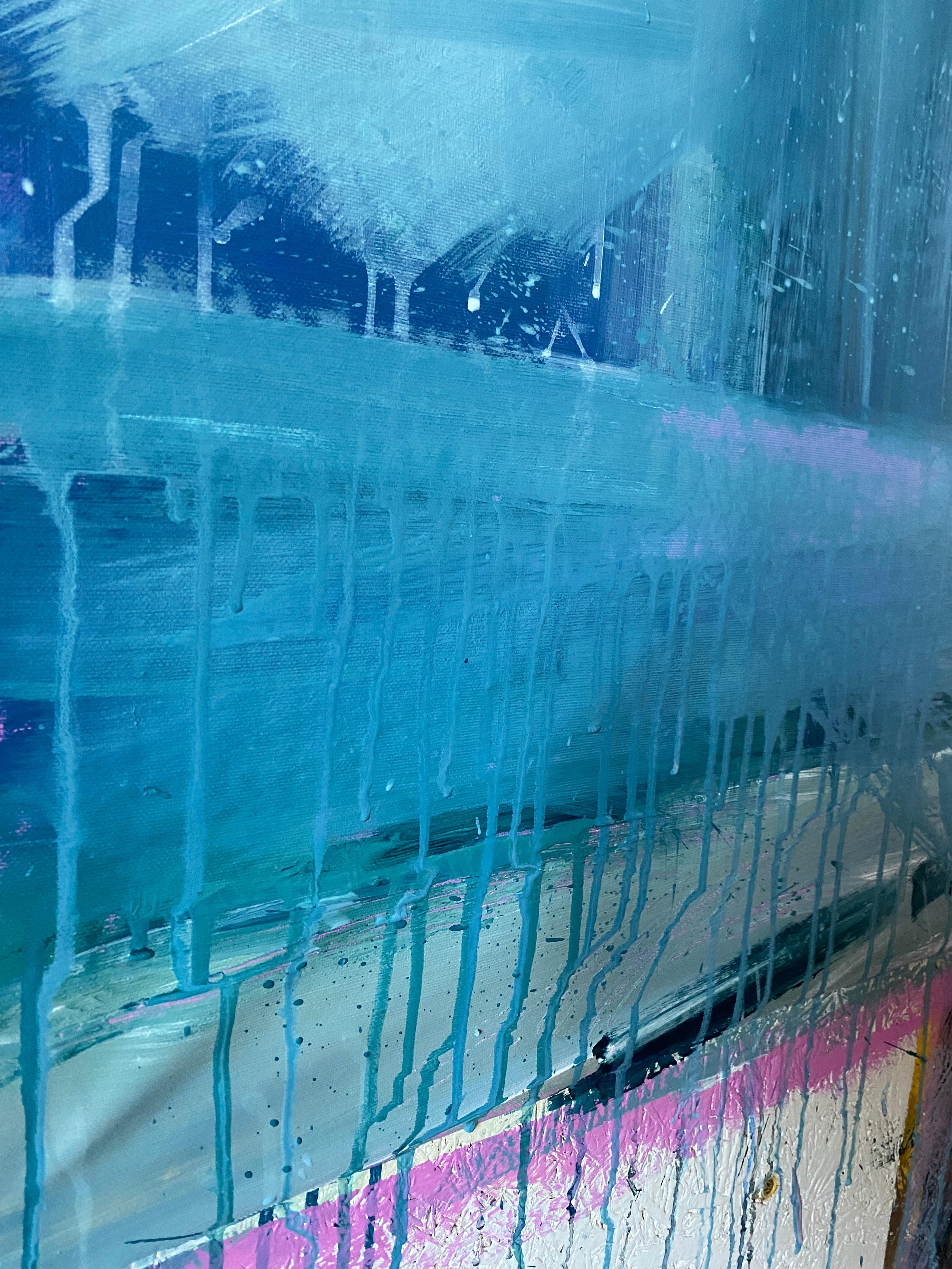 Melodías de lluvia/11 - Painting Contemporáneo de HELEN MOUNT