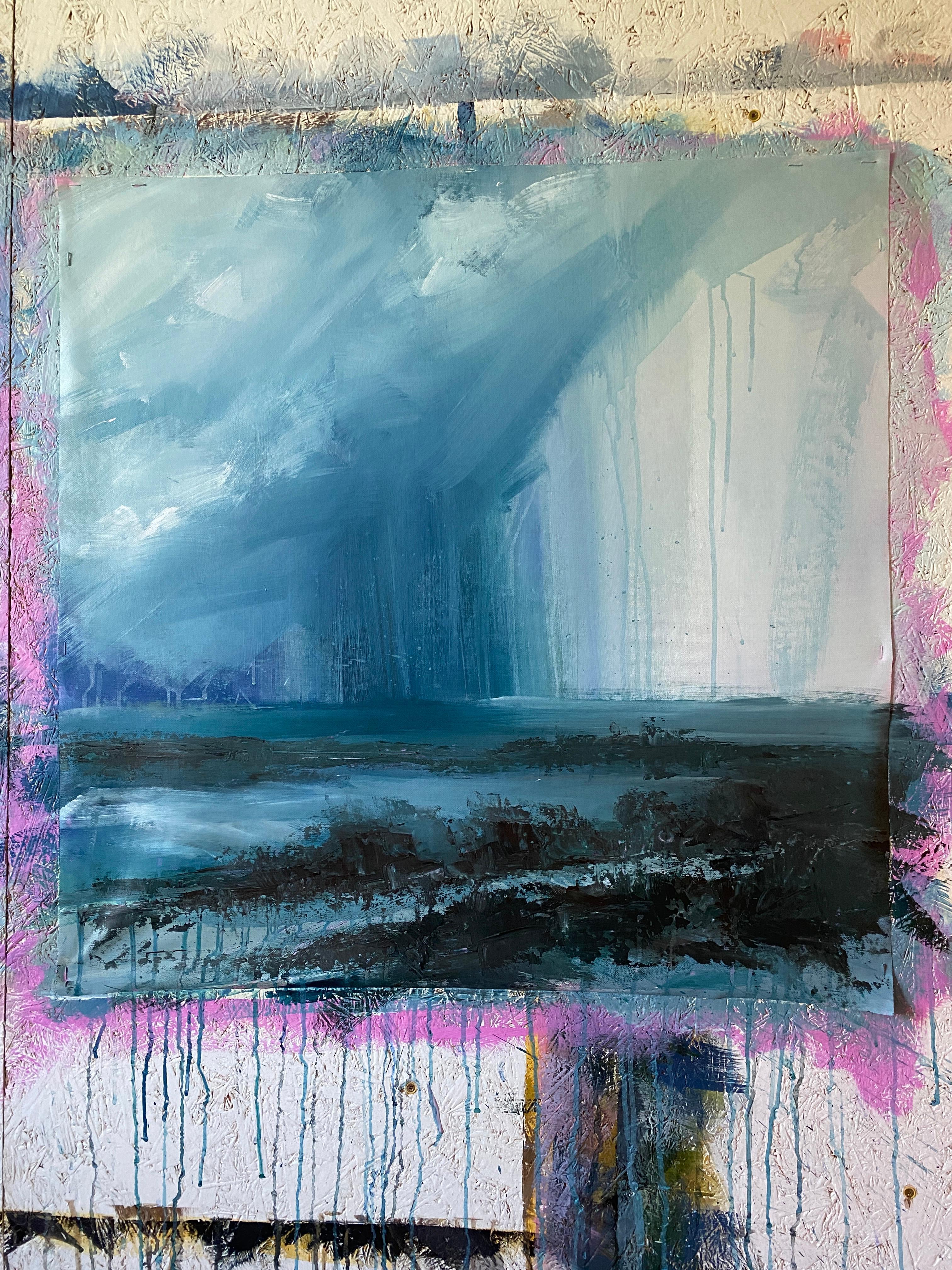 Melodien des Regens/12 (Zeitgenössisch), Painting, von HELEN MOUNT