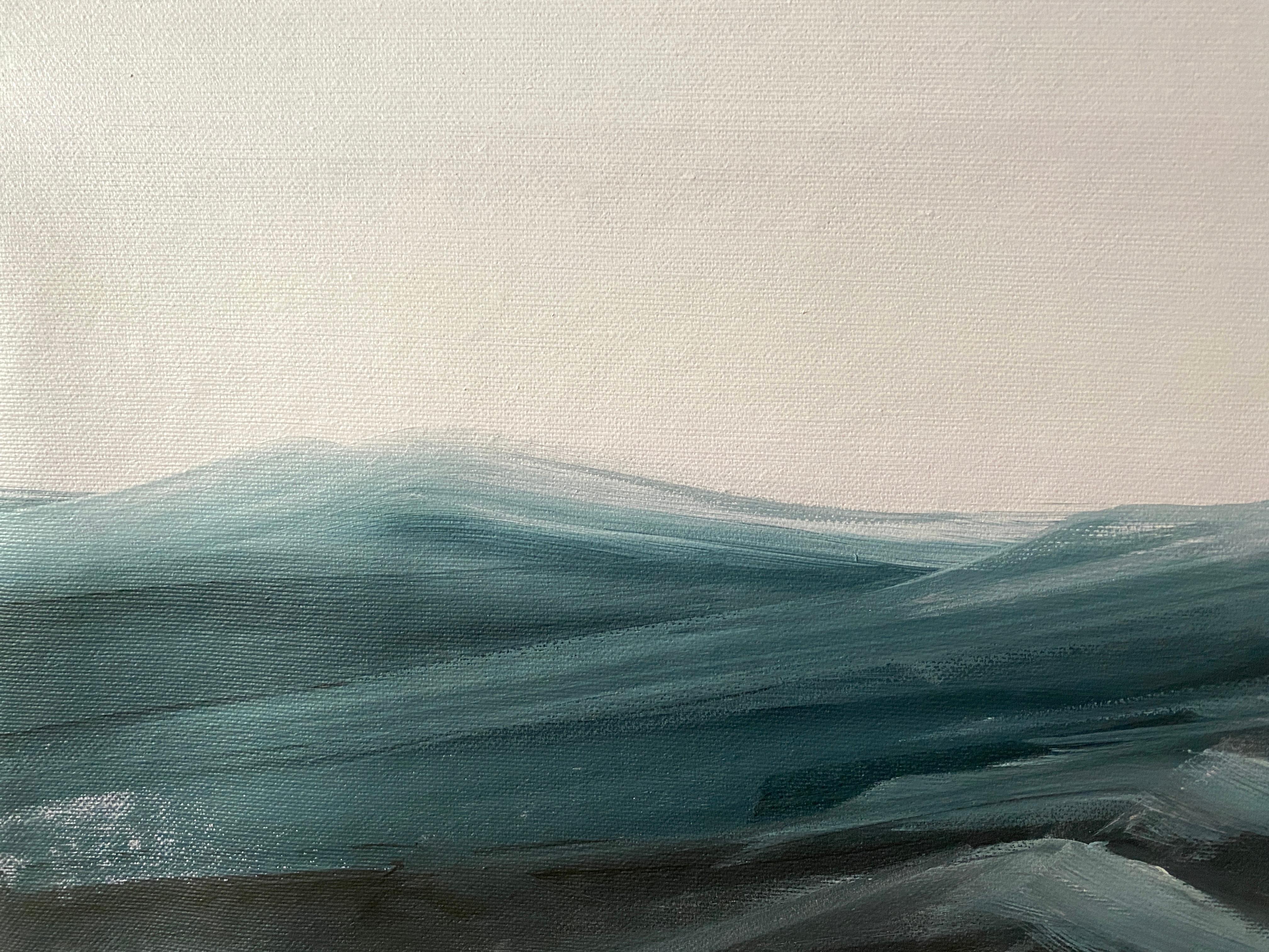 Melodien des Regens/6 (Schwarz), Interior Painting, von HELEN MOUNT