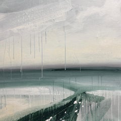 New Stories/12 – Abstract Landscape Painting About Transformation, Memory  Cha