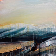 New Stories/5 – Abstract Landscape Painting About Transformation, Memory and Cha