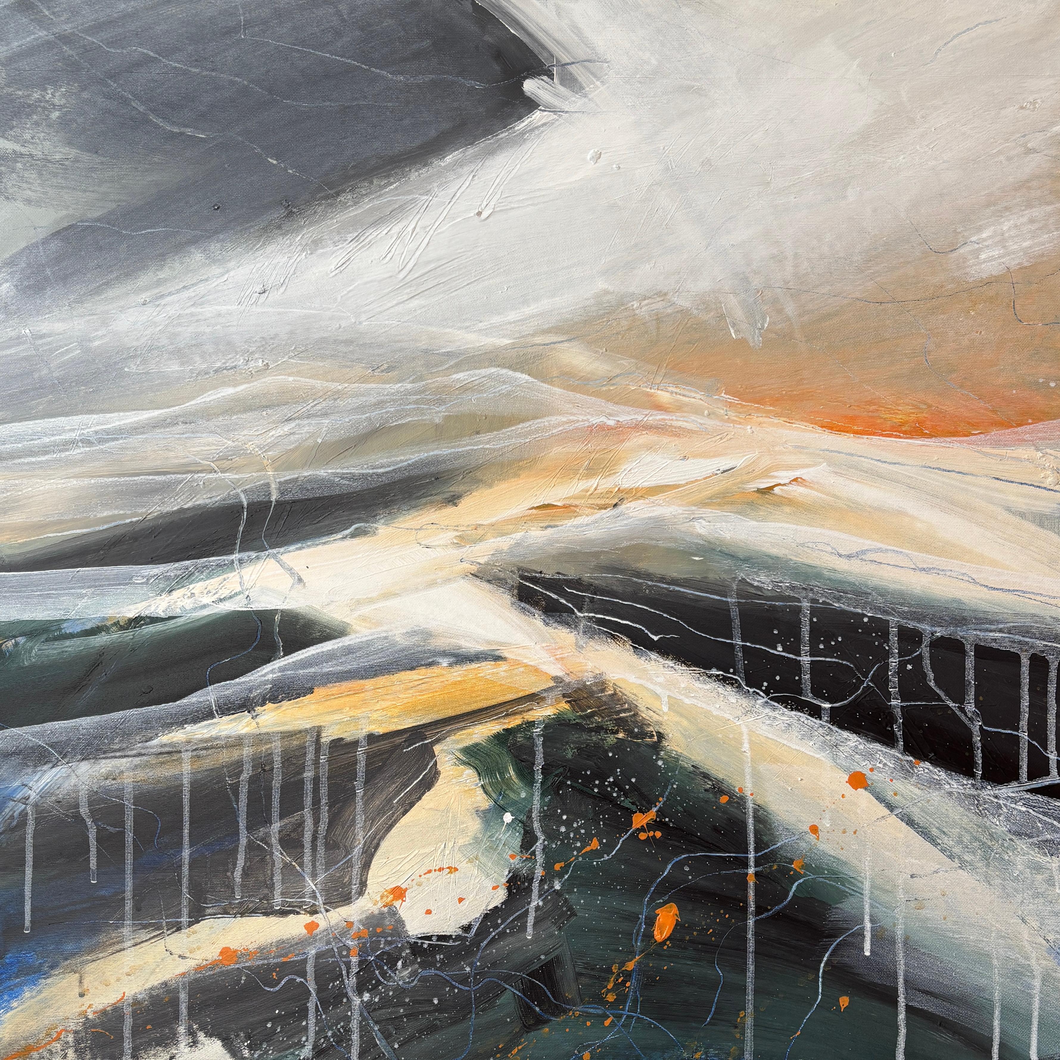 New Stories/9– Contemporary Abstract Landscape Painting About Transformation