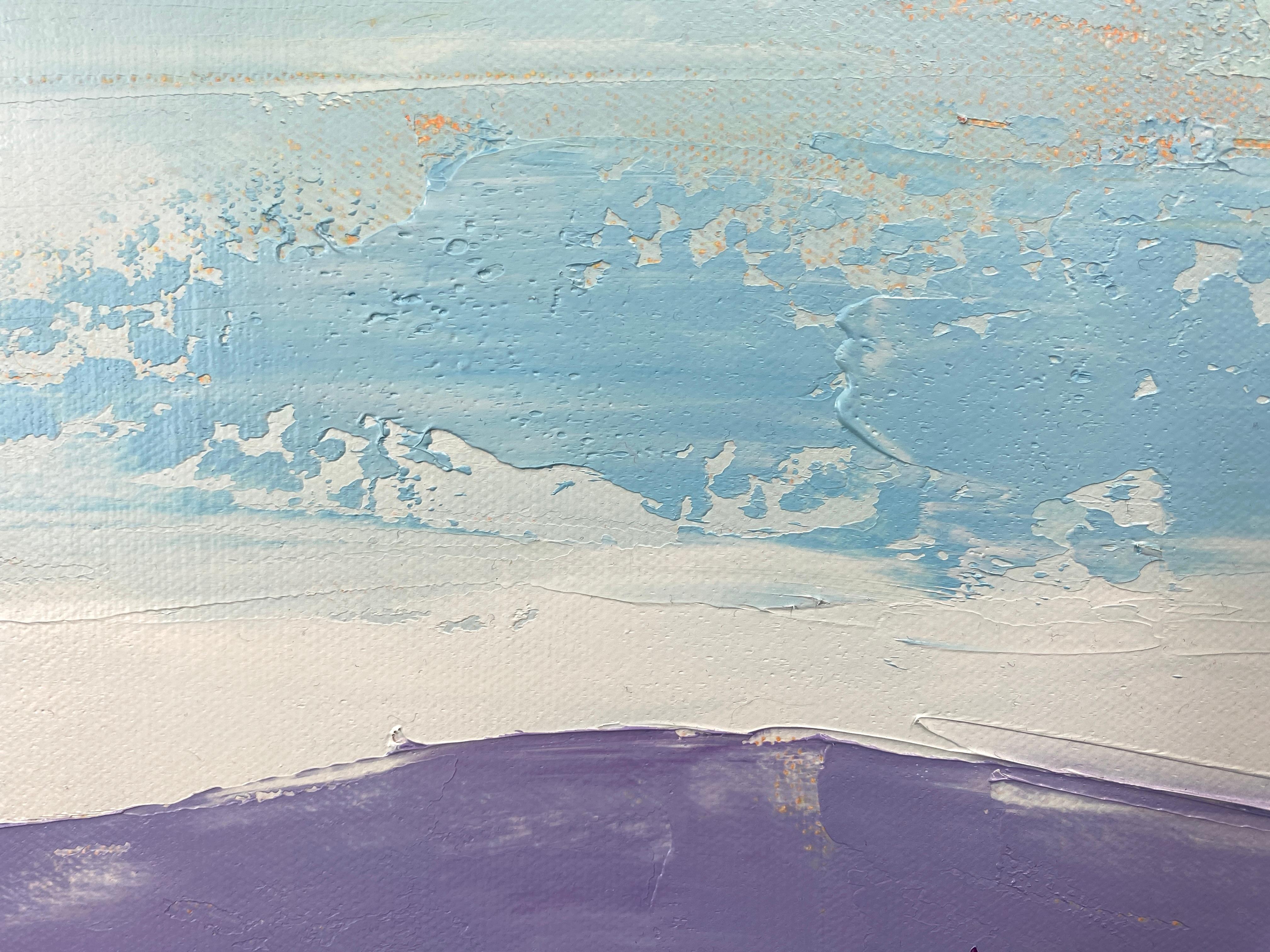 Sommertraum (Grau), Landscape Painting, von HELEN MOUNT