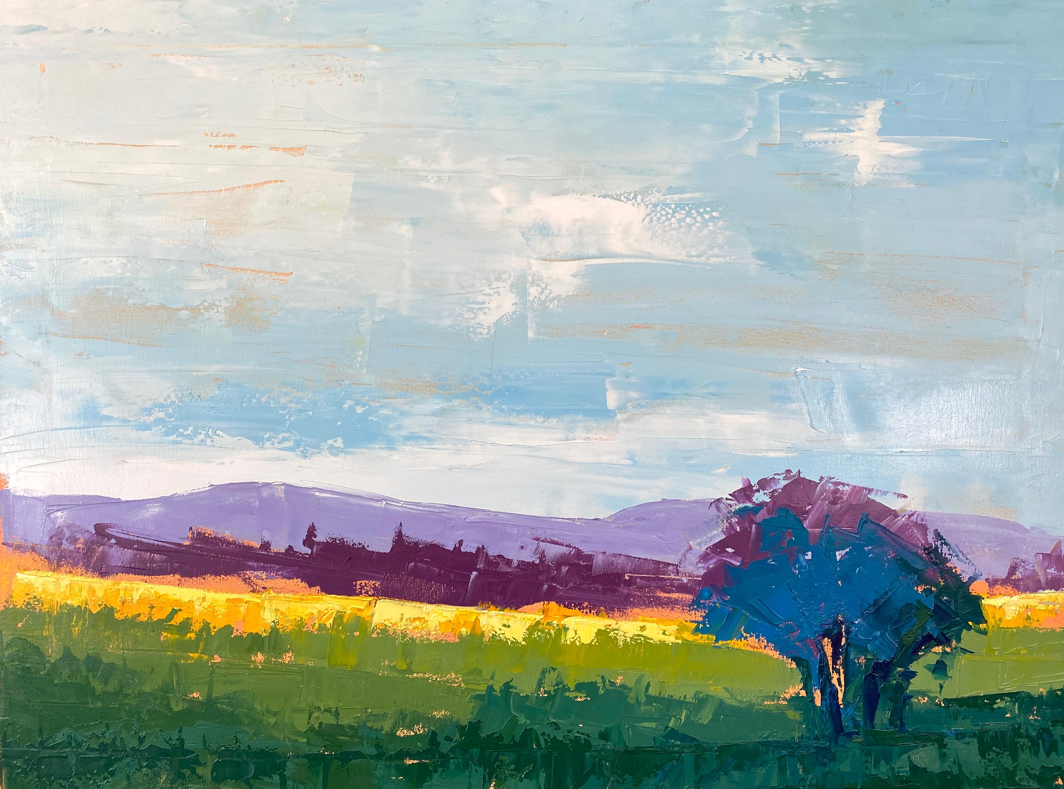 HELEN MOUNT Landscape Painting – Sommertraum