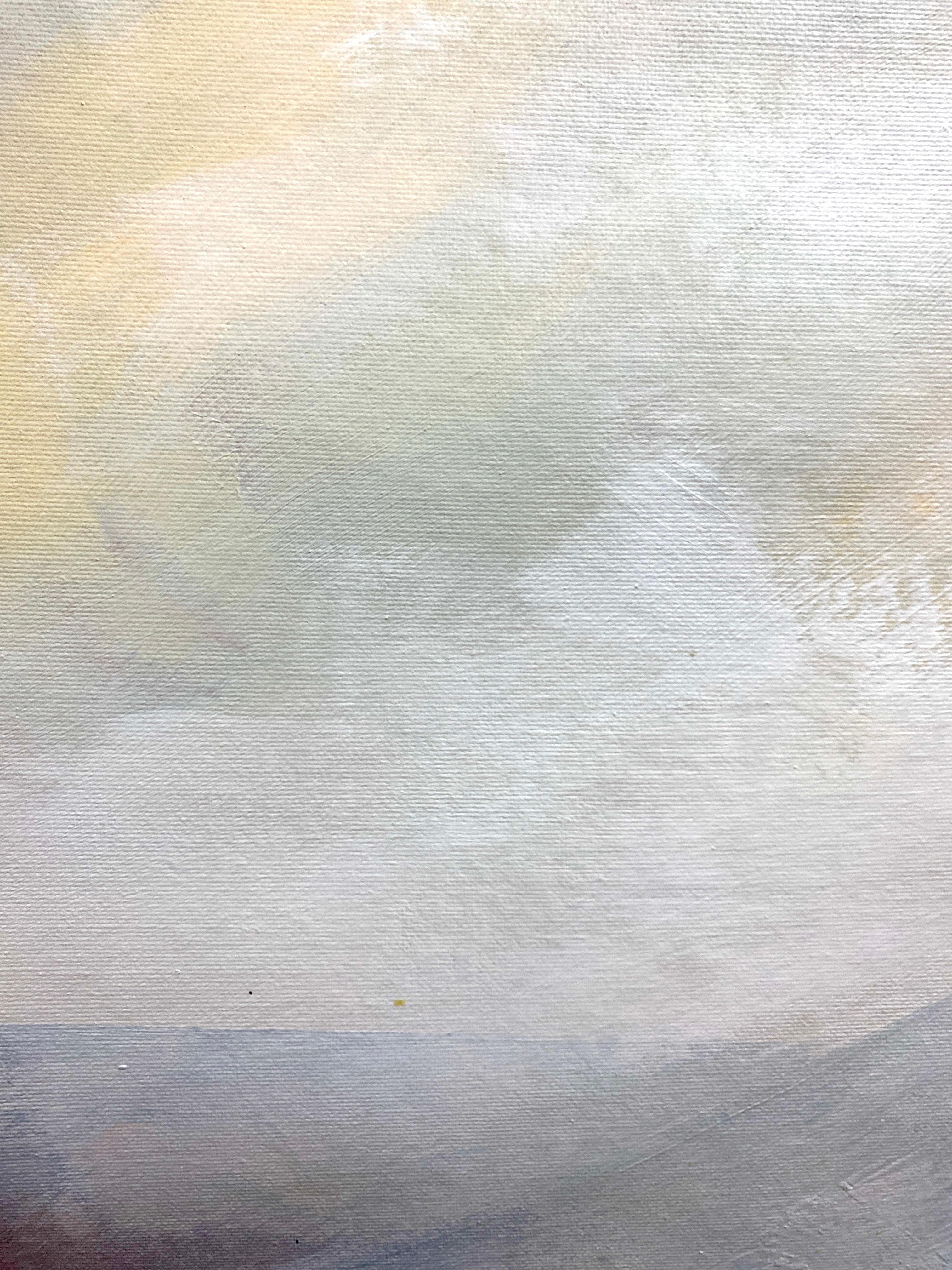 Percorso del vento - Interior Painting Beige di HELEN MOUNT