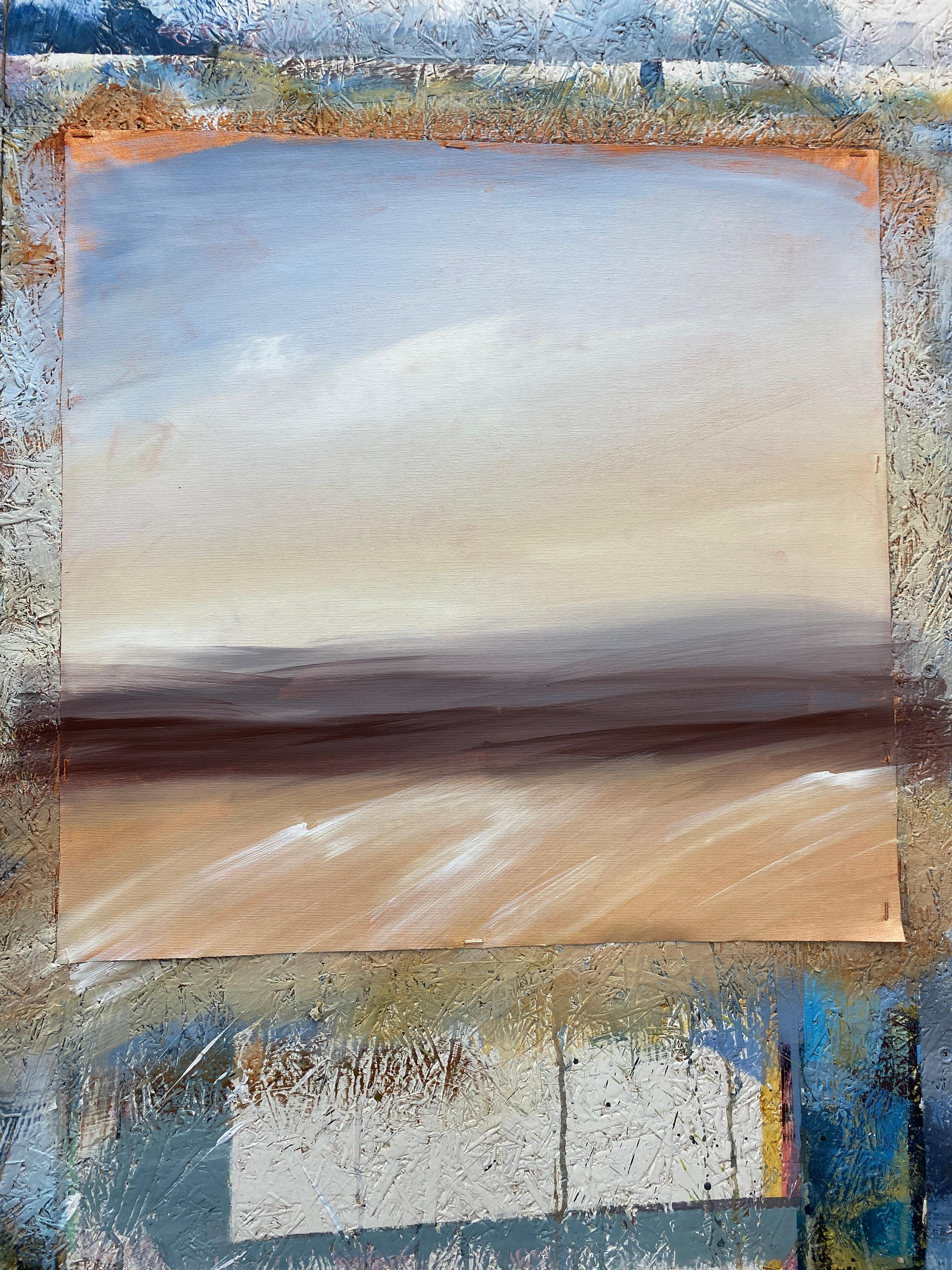 Winterträume/7 (Grau), Interior Painting, von HELEN MOUNT