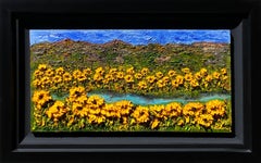 Helen Petri, Helen Original Ölgemälde "Sonnenblume Valley"