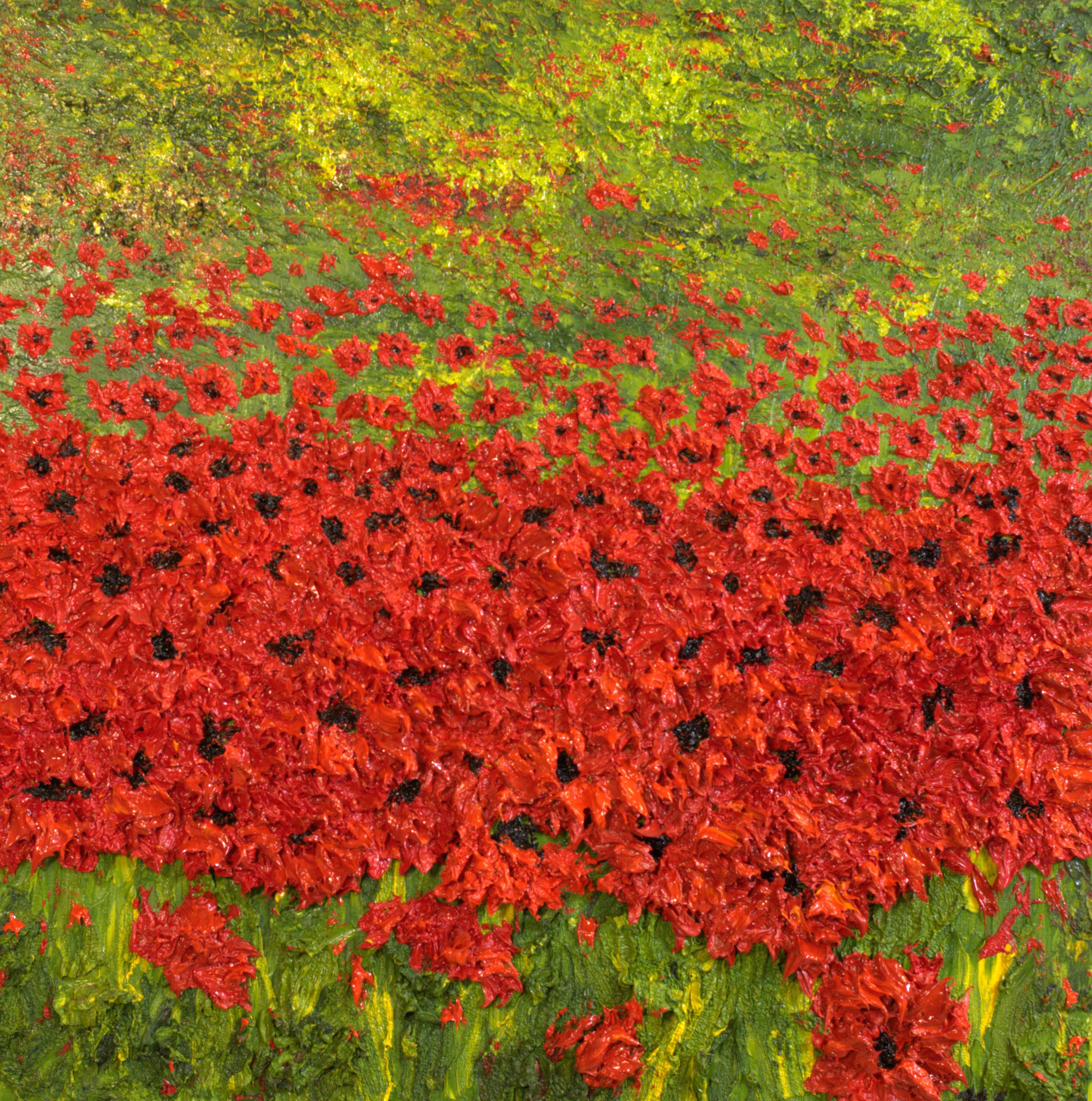 Helen Petri Spring in Provence oil impasto impressionist artwork