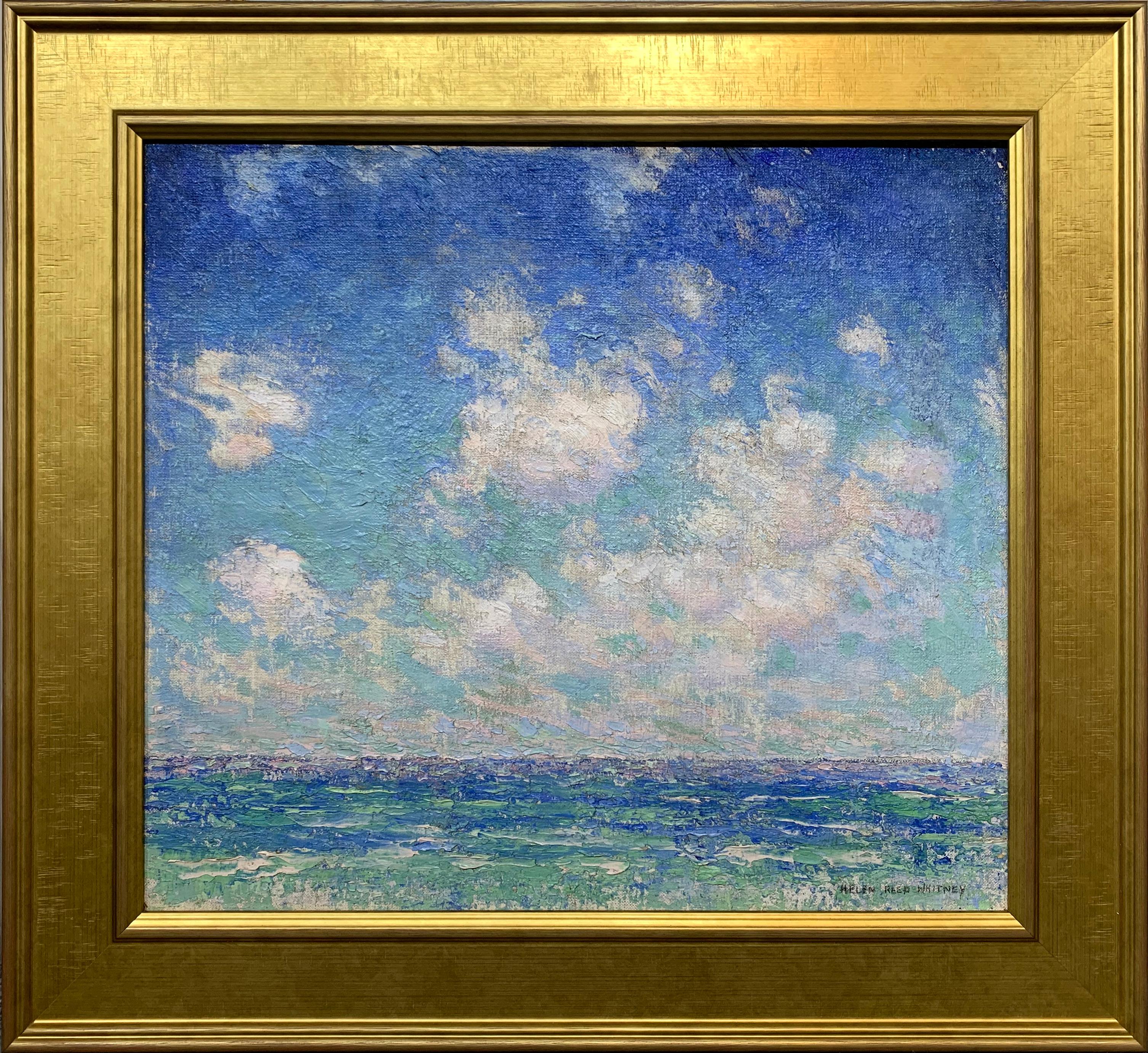 Helen Reed Whitney - Water and Sky, Impressionist New England Seascape ...