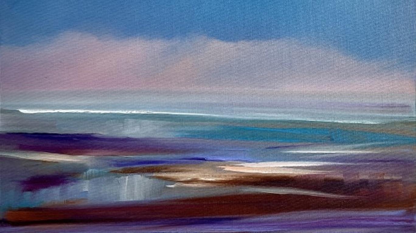 Helen Robinson, La vague, peinture originale de paysage marin contemporain, Art en ligne en vente 2