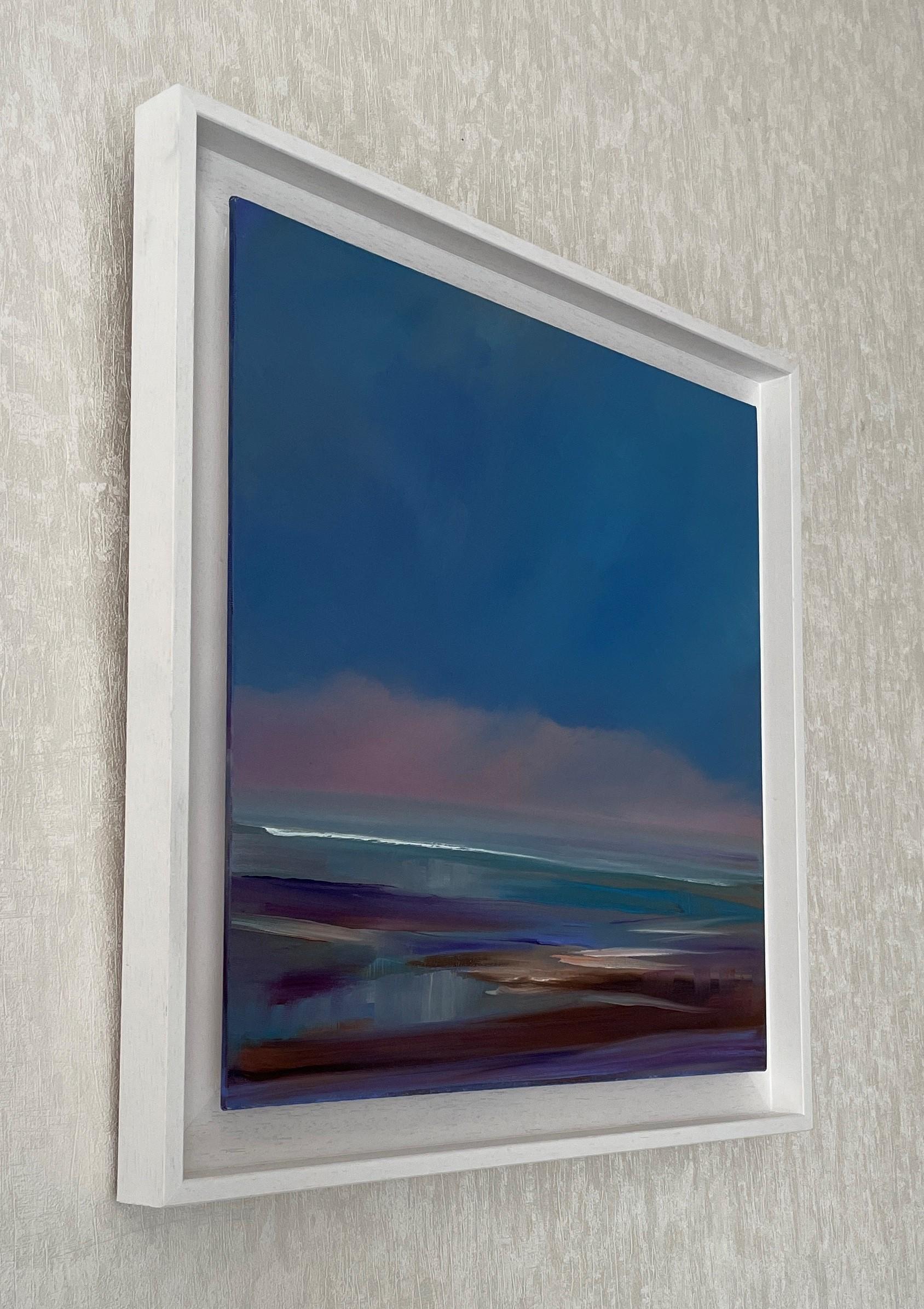 The Wave By Helen Robinson [2020]

The Wave is one of a series of contemporary abstracted seascapes exploring the way light interacts with sky, earth and water. This work suggests the way light reflects on the ever-changing tidal channels which make