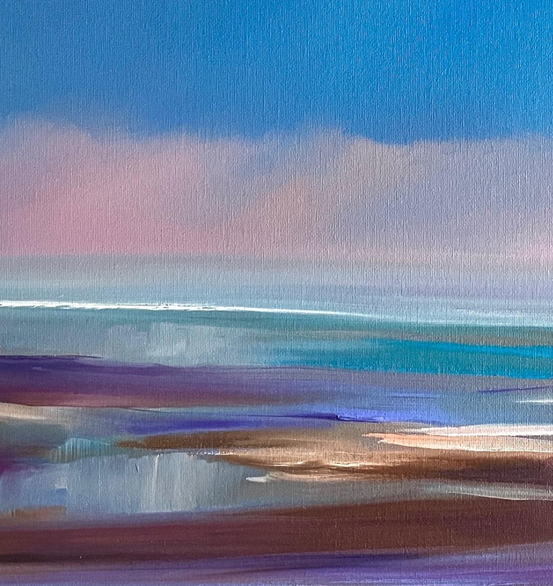 The Wave, peinture originale, paysage, contemporaine - Contemporain Painting par Helen Robinson