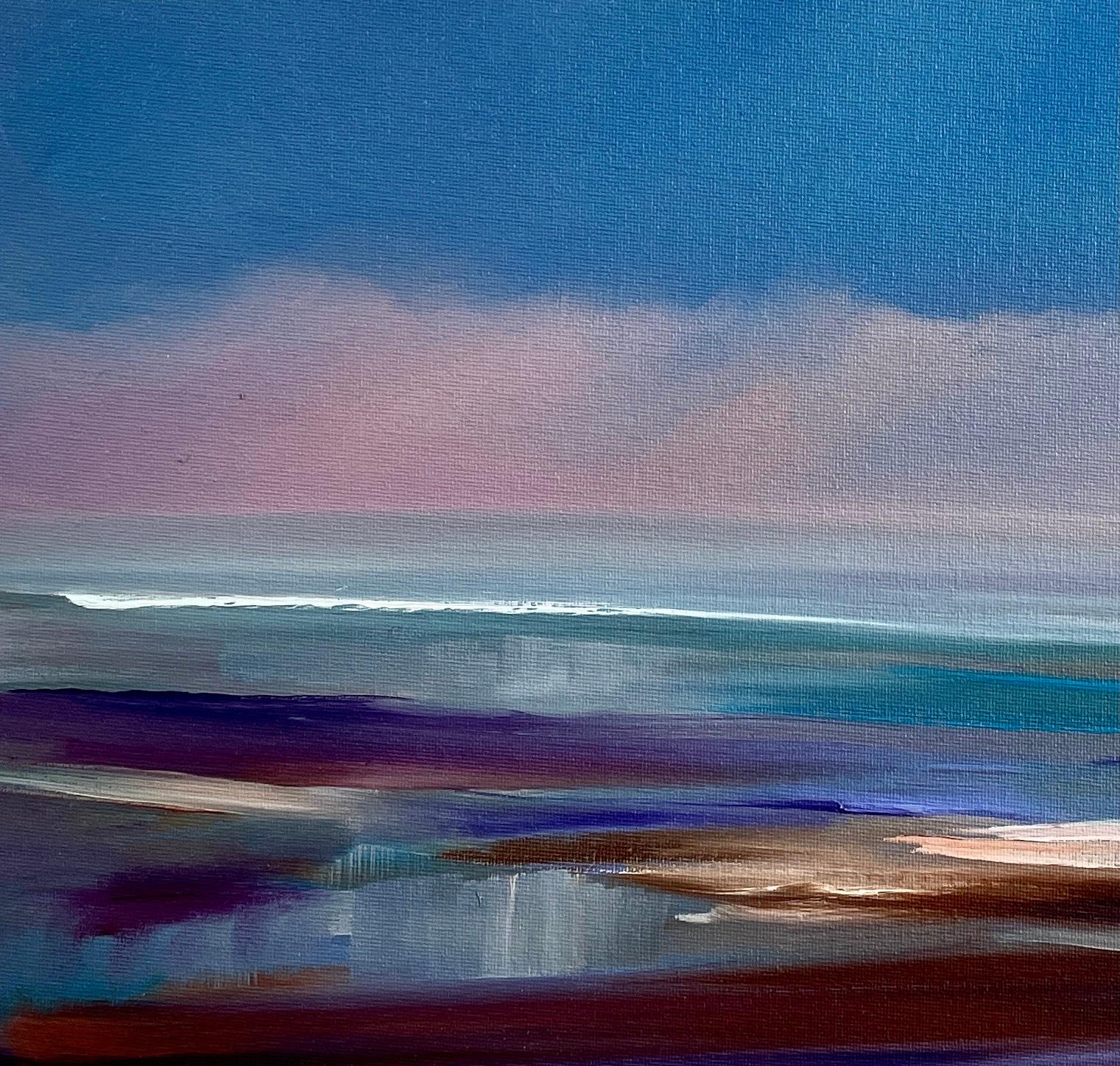 The Wave, Original painting, Landscape, Contemporary  For Sale 2