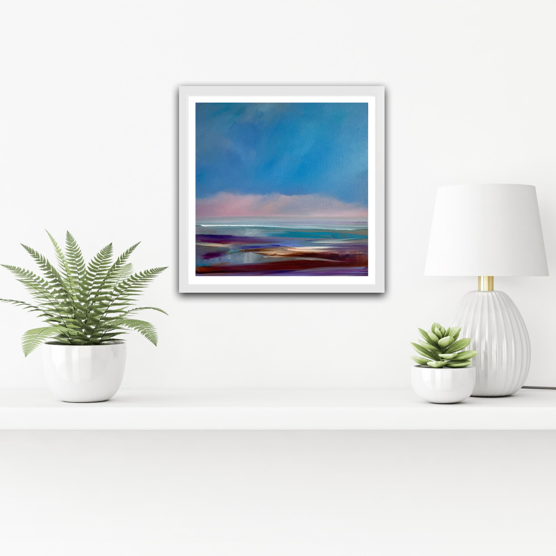 The Wave, Original painting, Landscape, Contemporary  For Sale 6