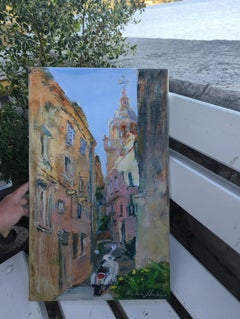 Italian street of Korcula island