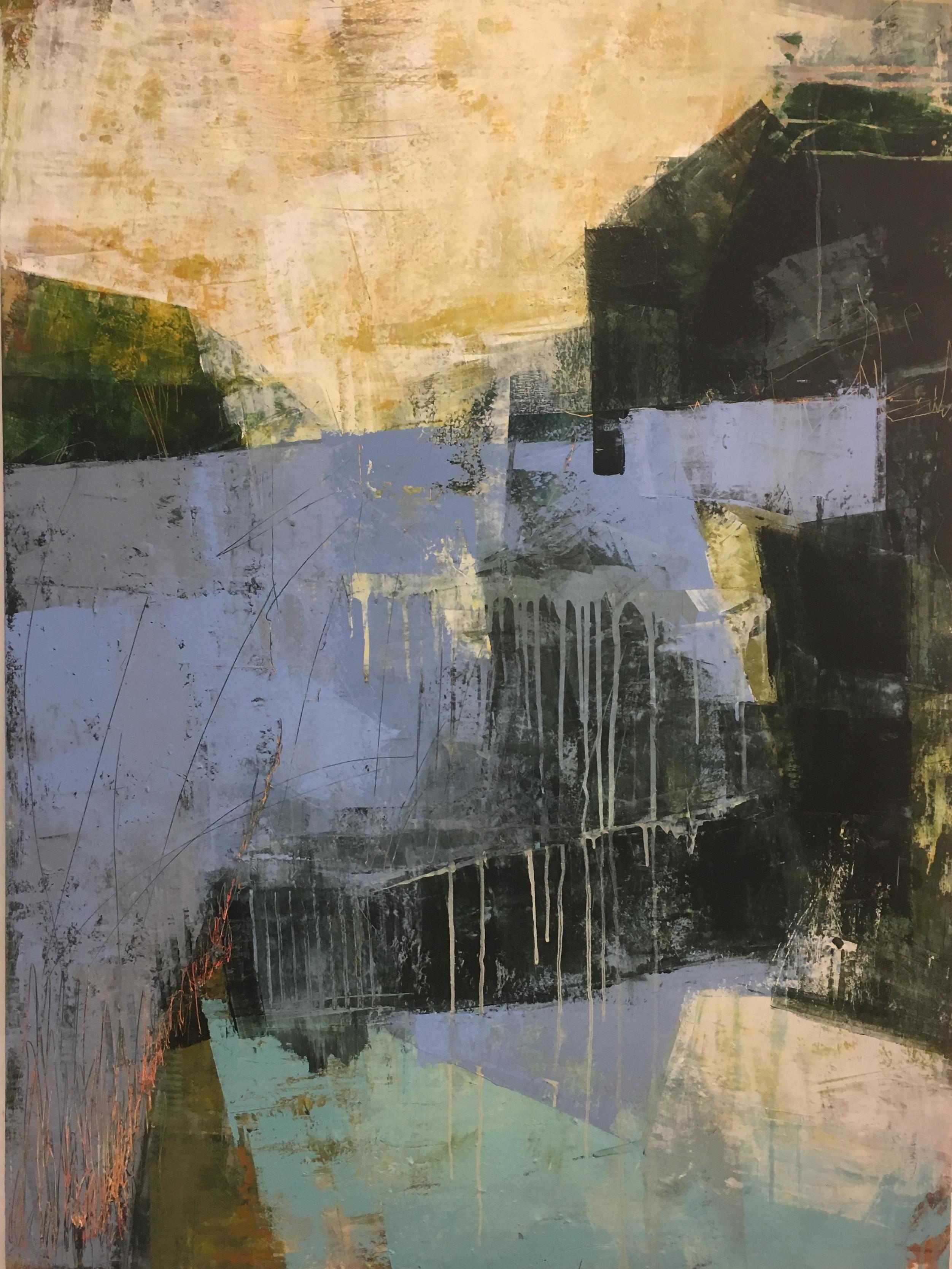 Has to be Scene - Mixed Media Art by Helen Shulman
