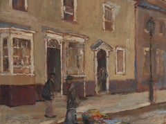 Helen Stuart Weir RBA, ROI (fl.1915-1969) - Framed Oil, The Georgian Street