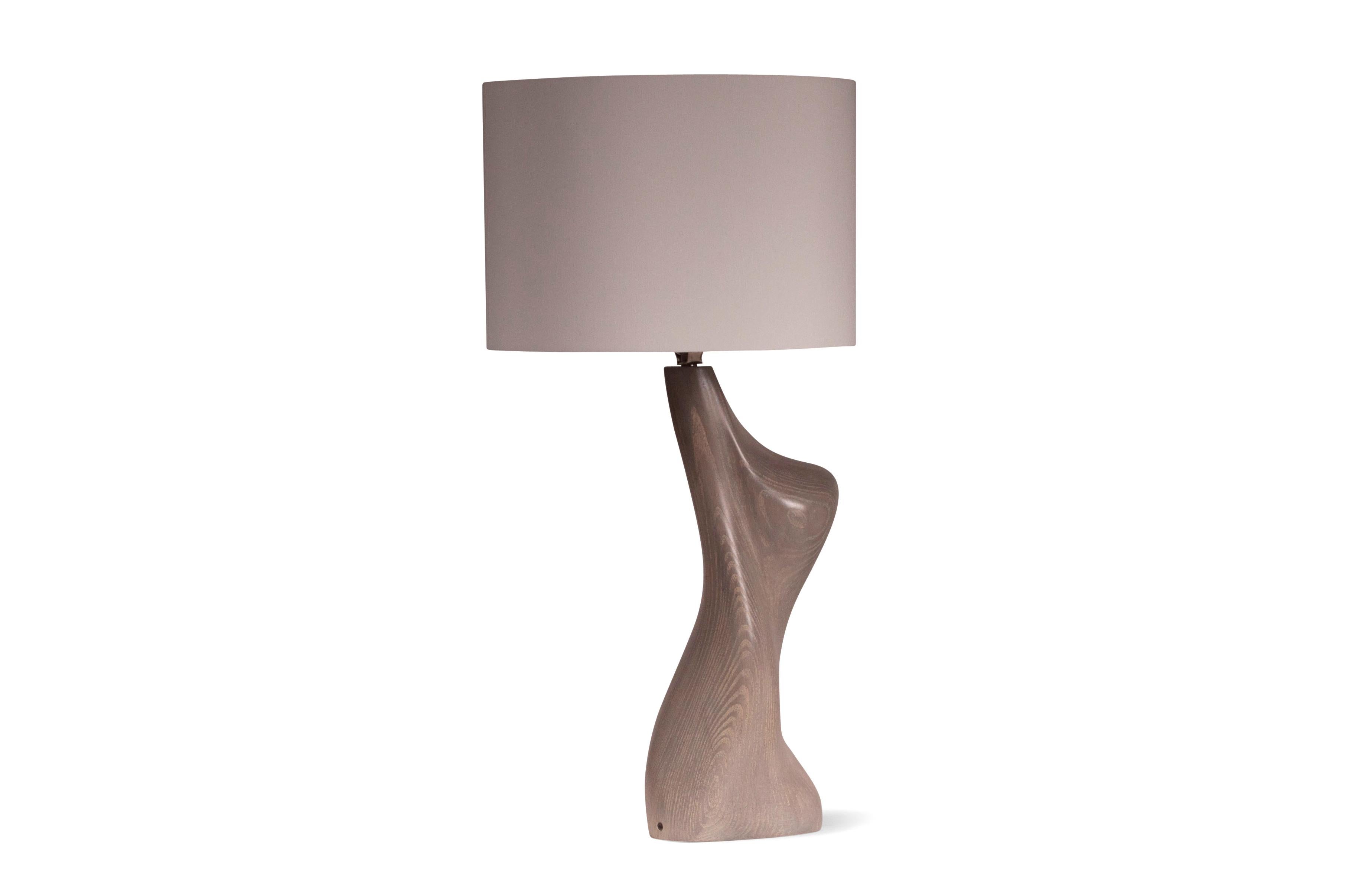 Amorph Helen Table Lamp, Antique Gray In New Condition For Sale In Los Angeles, CA