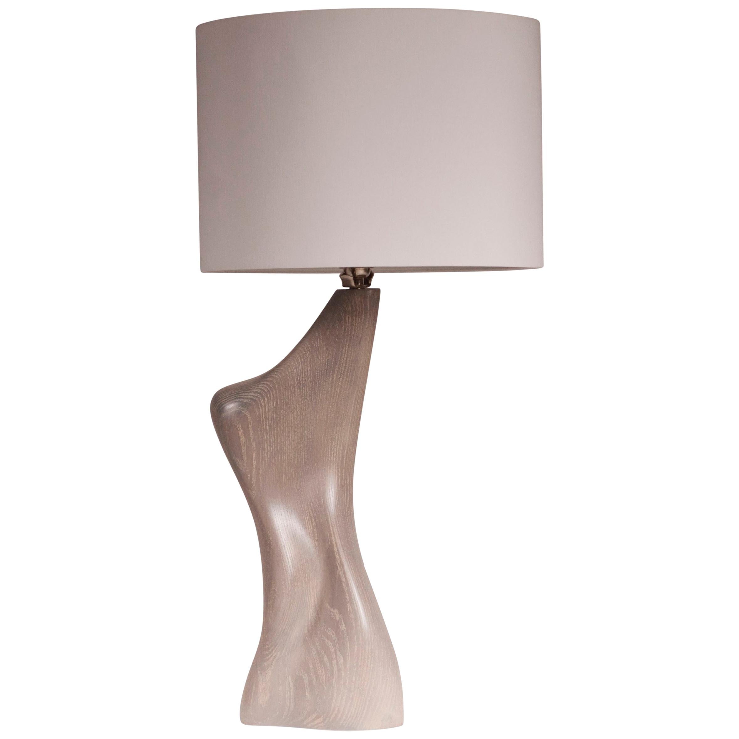 Amorph Helen Table Lamp, Antique Gray For Sale