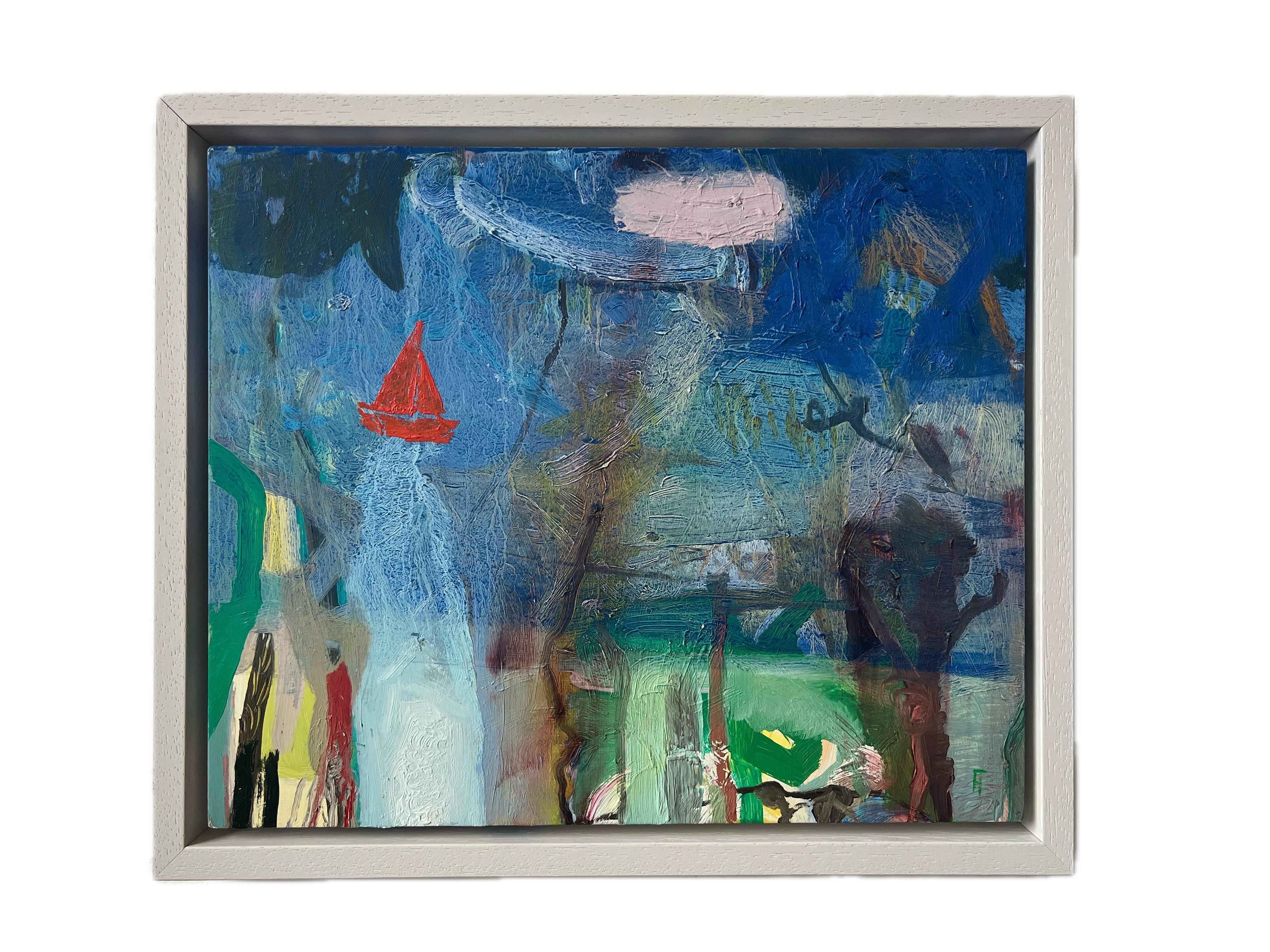 Helen Taylor, Soñadora, Arte contemporáneo, Paisaje fluvial en venta 1