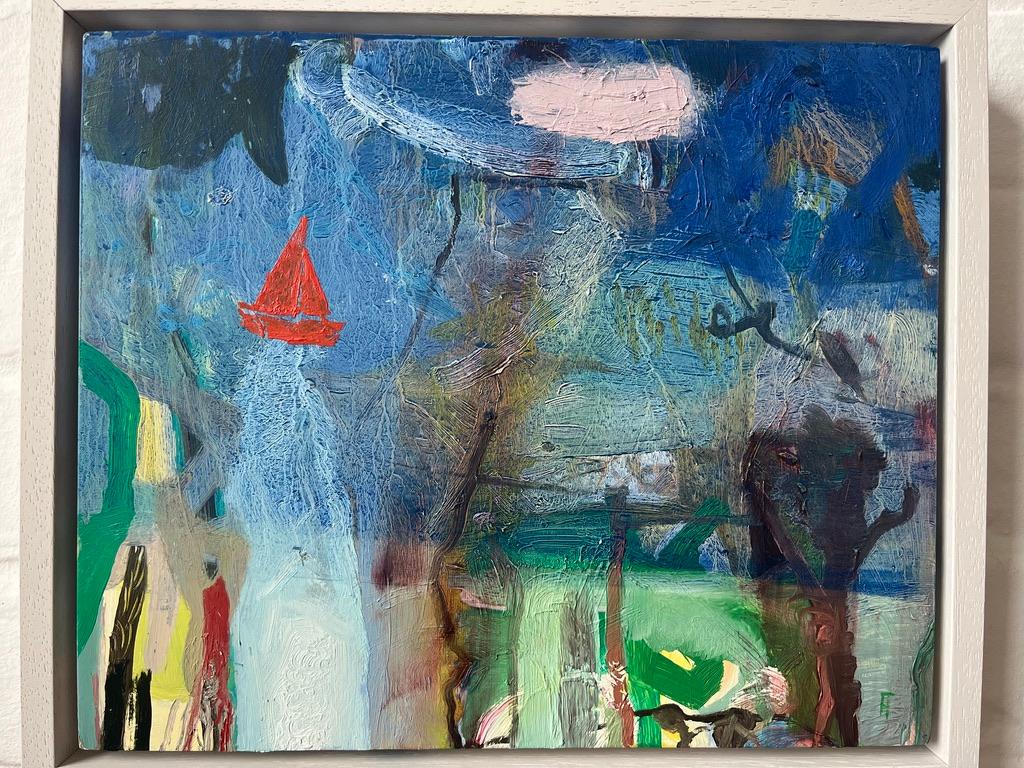 Helen Taylor, Soñadora, Arte contemporáneo, Paisaje fluvial en venta 3