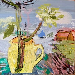 Helen Taylor, Decorating Cakes,  Contemporary Art, River landscape