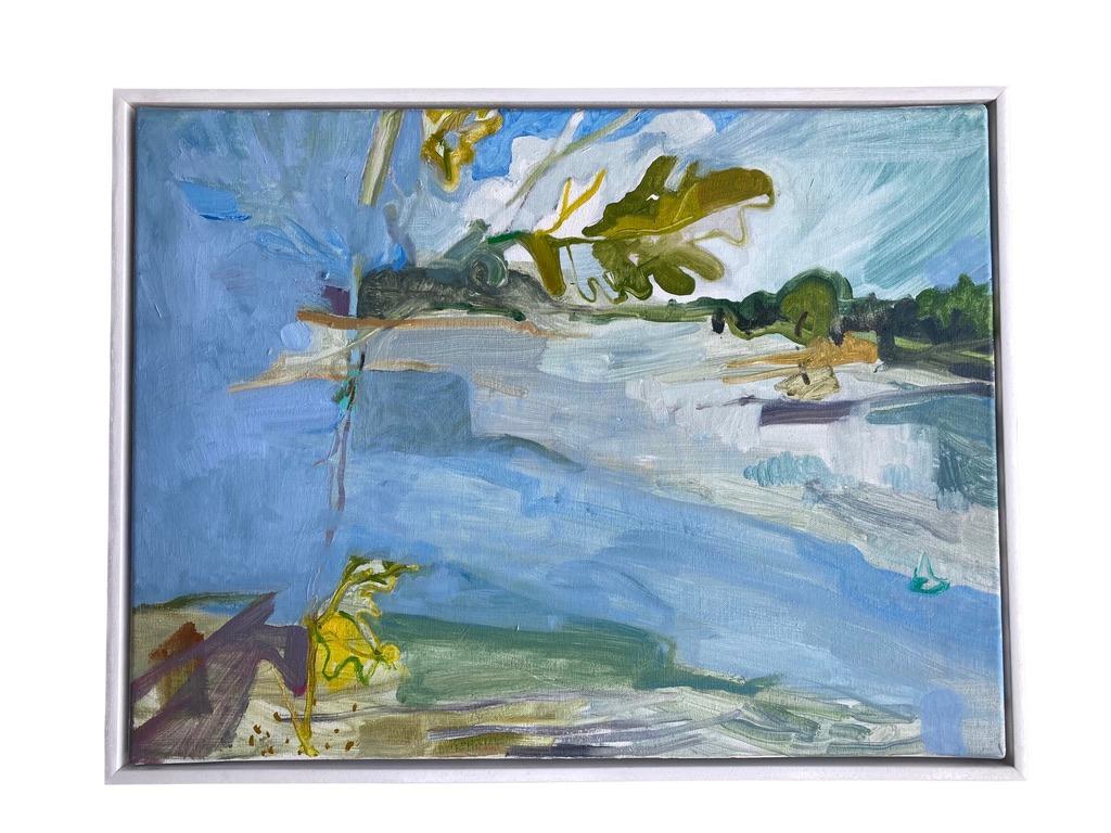 Helen Taylor, Journey Interrupted,  Contemporary Female Artist, River landscape For Sale 2