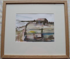 Helen Taylor, Kyson Point no.1, Woodbridge, Abstract Suffolk landscape