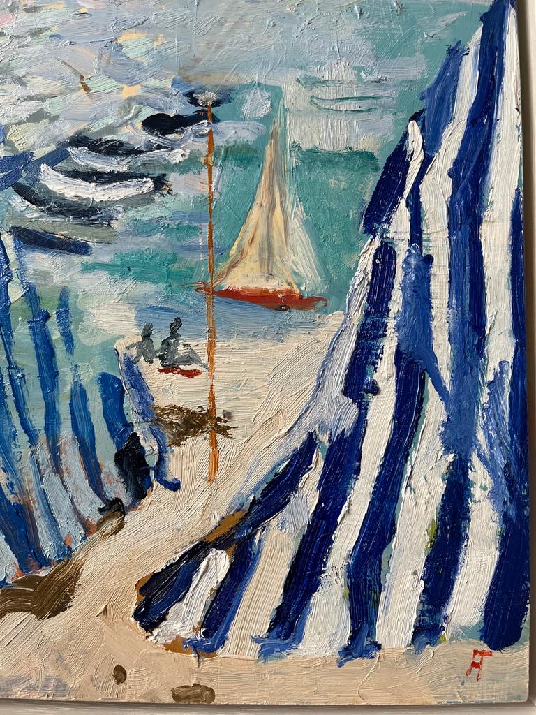 Helen Taylor, The Blue Contemporary Art, paysage fluvial en vente 4