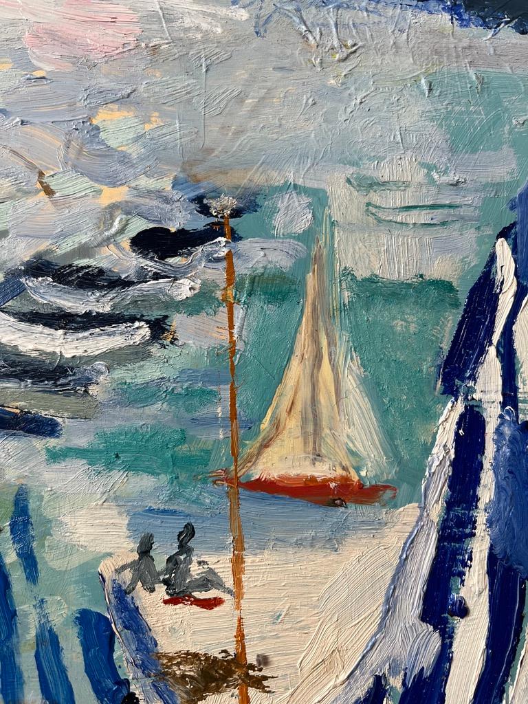 Helen Taylor, The Blue Contemporary Art, paysage fluvial en vente 6