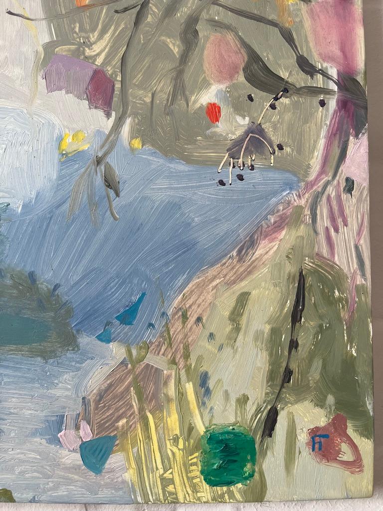 Helen Taylor, The First of Autumn,  Contemporary Art, River landscape For Sale 6