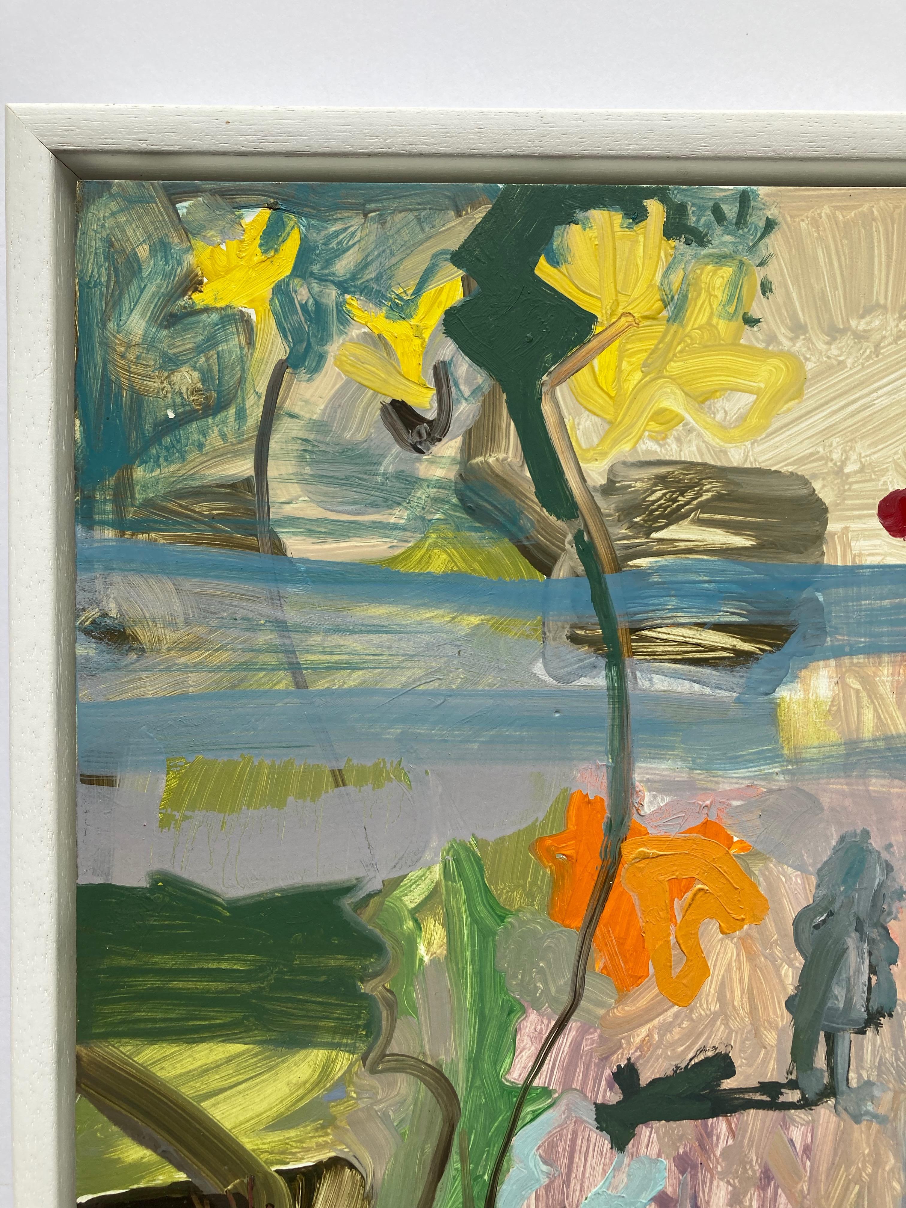 Helen Taylor, Watching Blue Prisms, Contemporary Art, River landscape For Sale 4