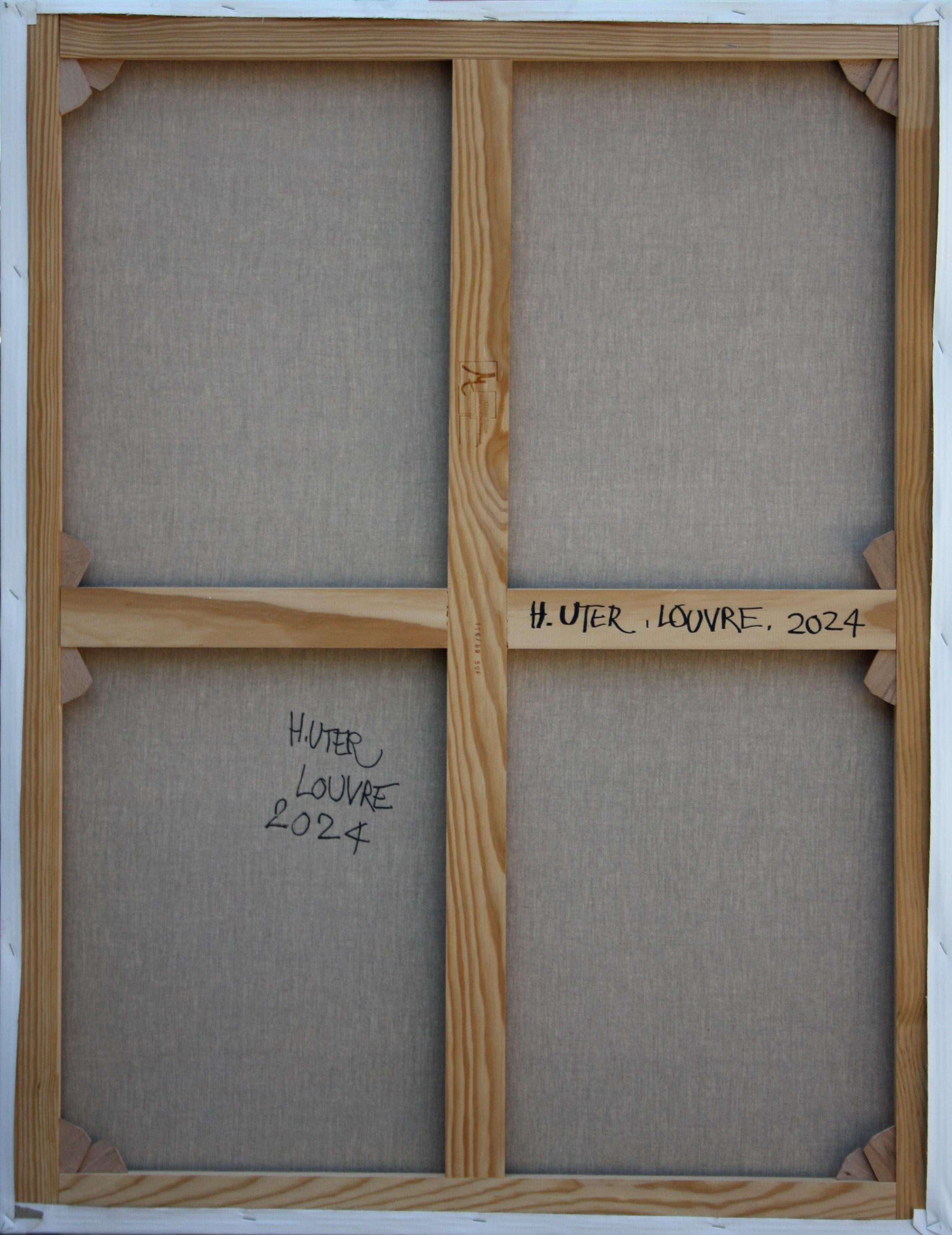 L'arte contemporanea francese di Helen Uter - Louvre in vendita 3