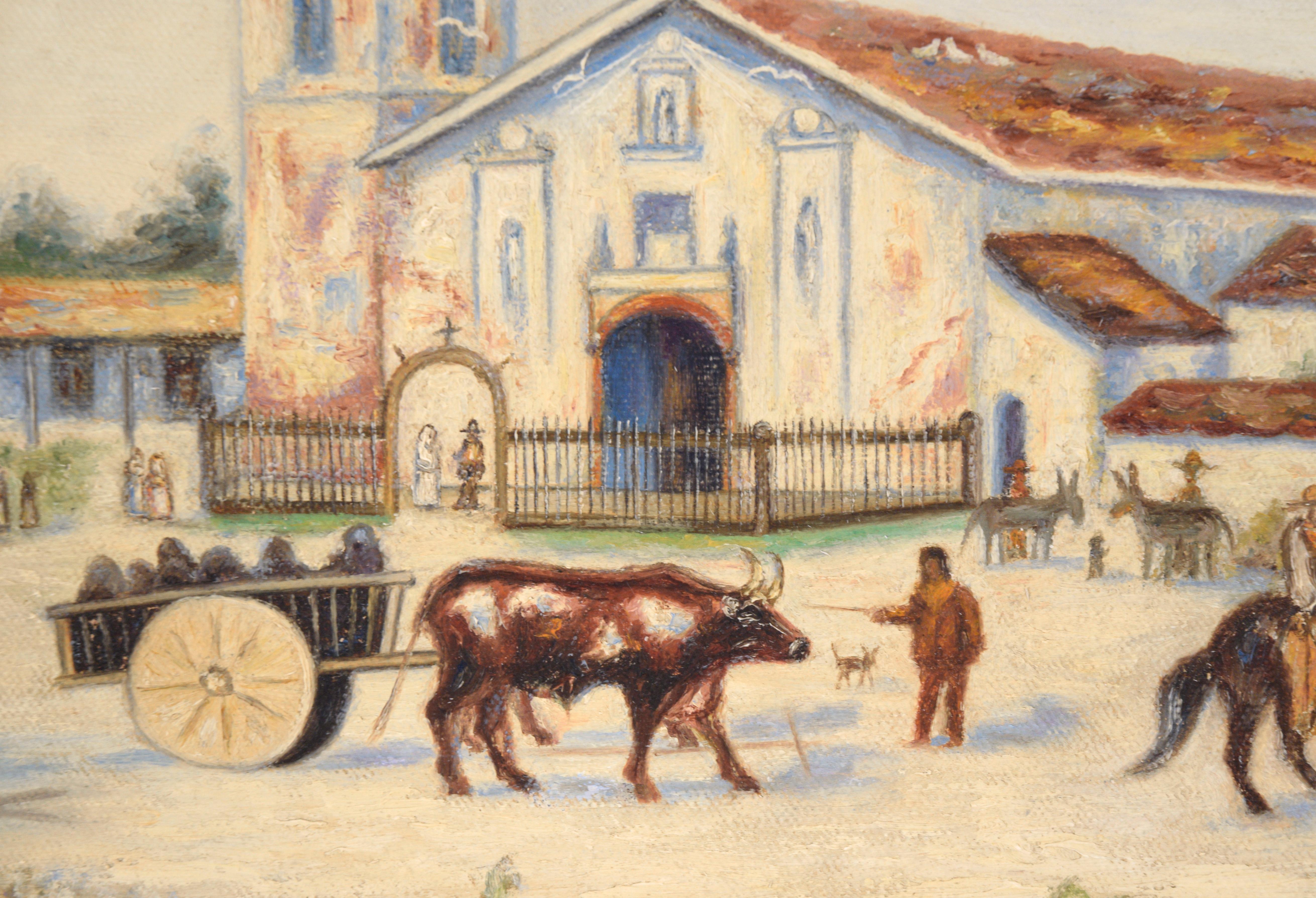Alla vecchia missione di San Jose - Paesaggio figurativo 1