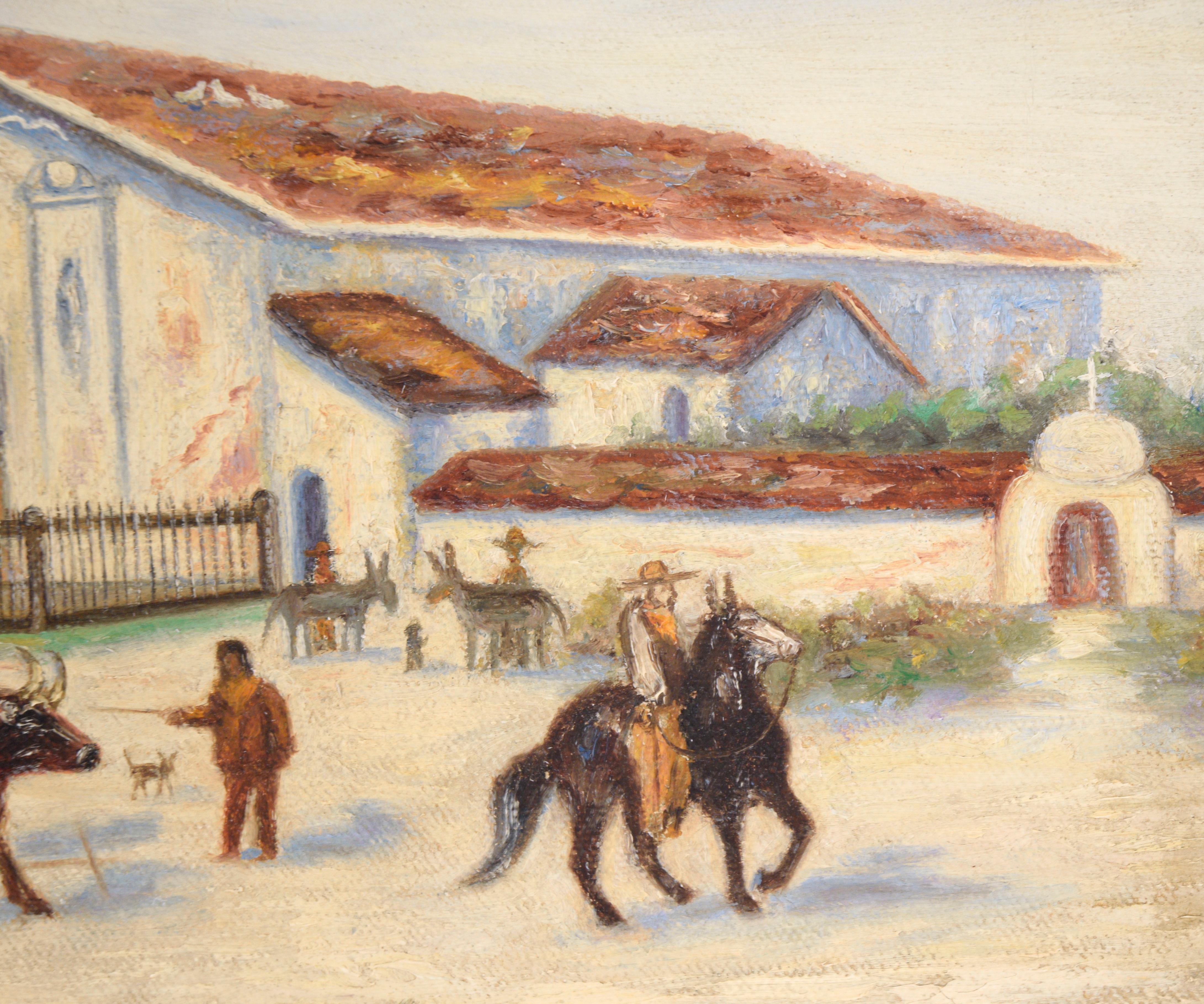 Alla vecchia missione di San Jose - Paesaggio figurativo 2