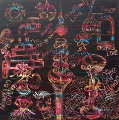 Arte contemporáneo británico de Helen Warner - Amor eterno