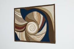 Helen Webber "Le Petit Jardin" Tapiz de Fibra Artística, 1979