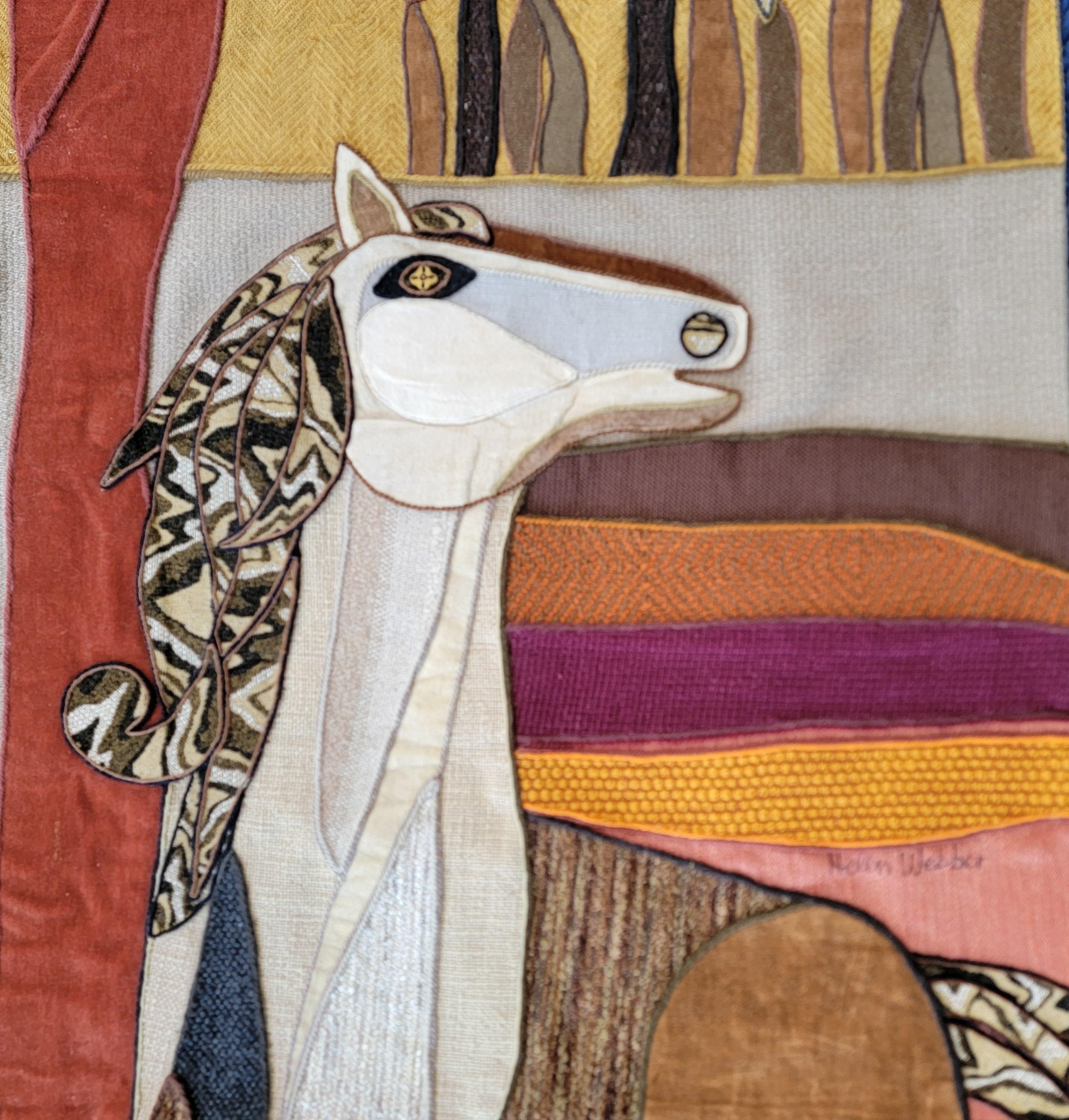 20th Century Helen Webber Wall Tapestry  For Sale